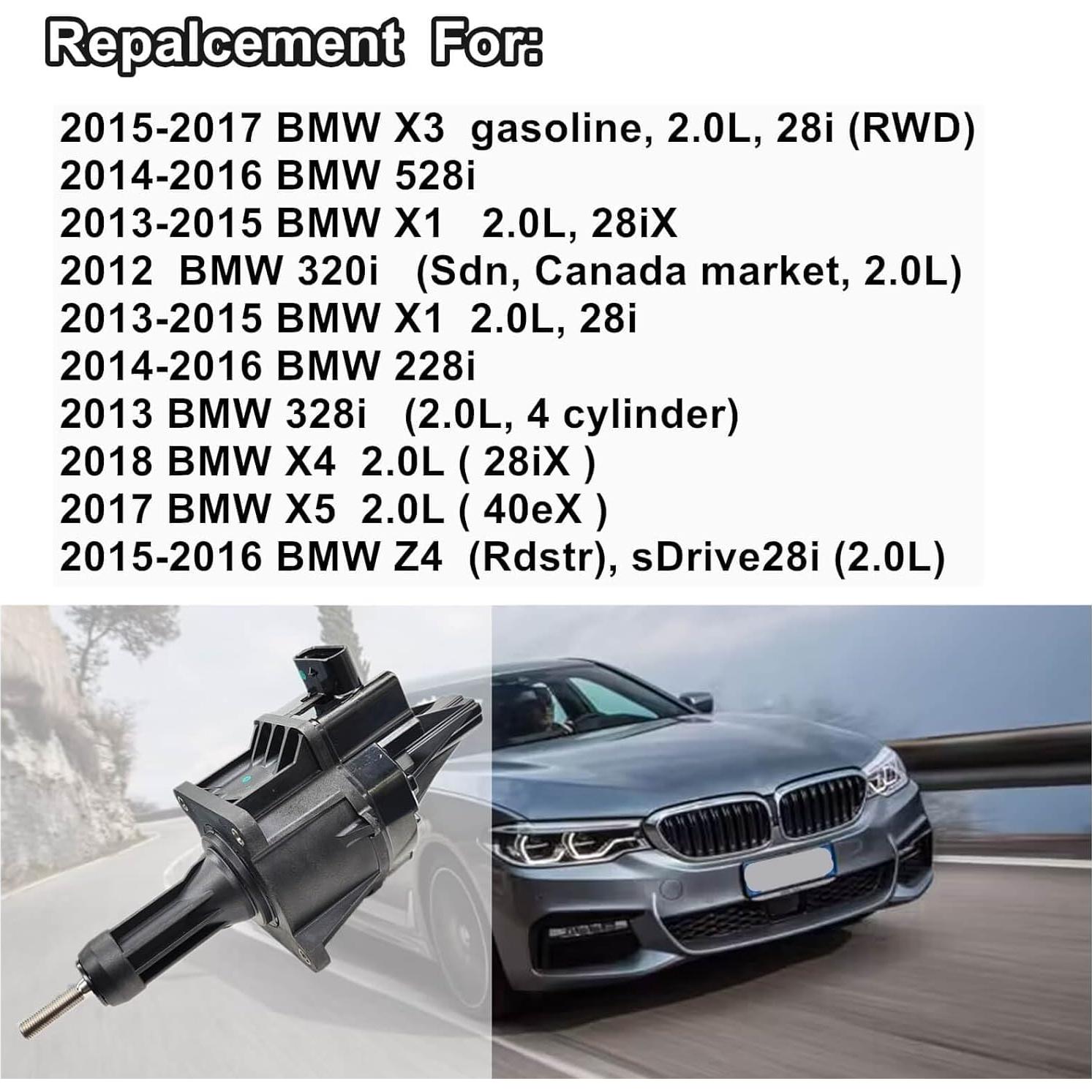 Actuador Electrónico de Válvula de Desagüe Turbo BMW 2012-2018