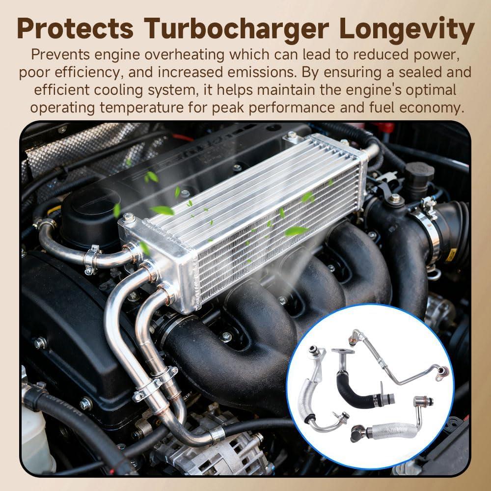 Kit de Línea de Refrigerante del Turbo GFBZS para BMW 1-5 Series