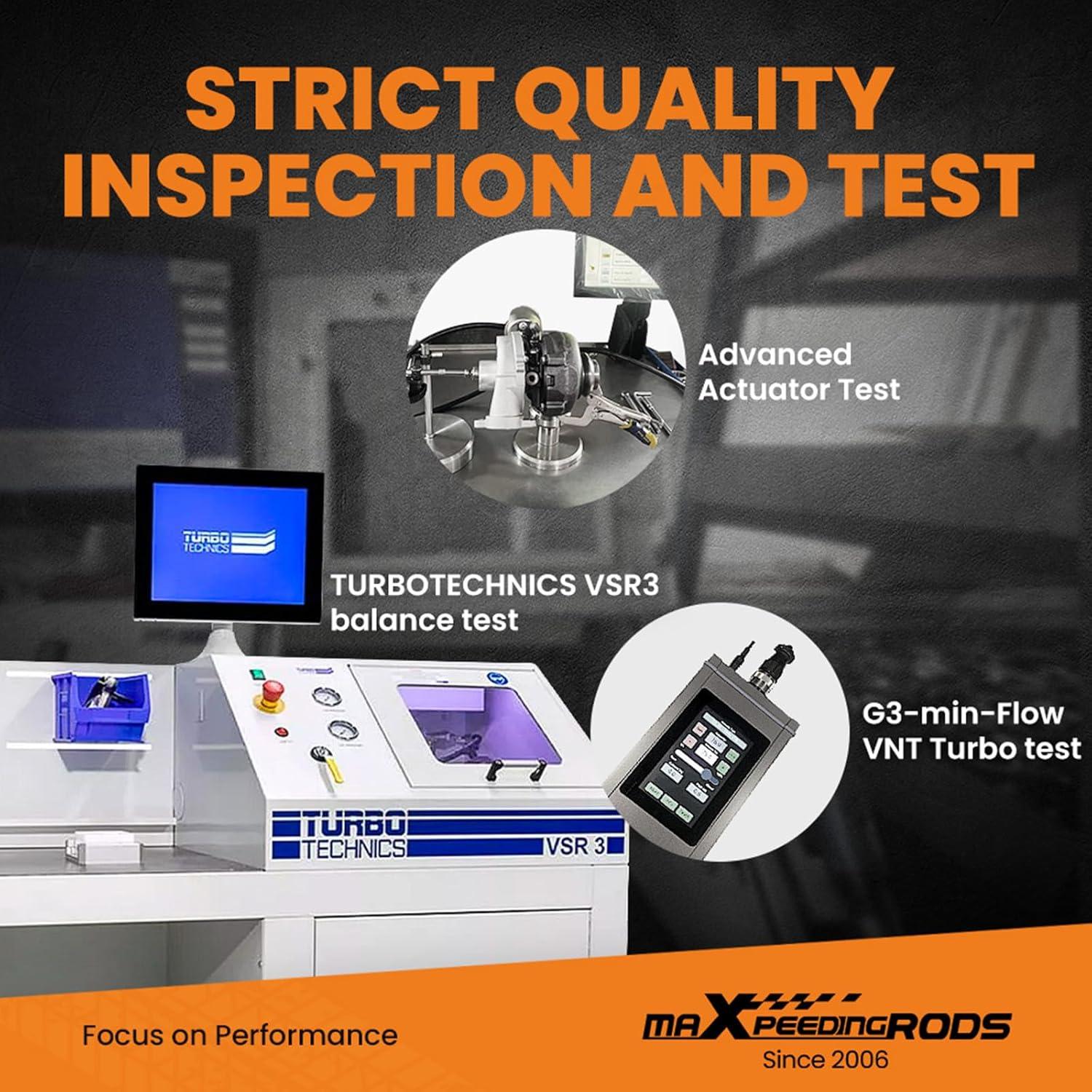 Turbo Turboalimentador maXpeedingrods GTP38 para Ford V8 7.3L