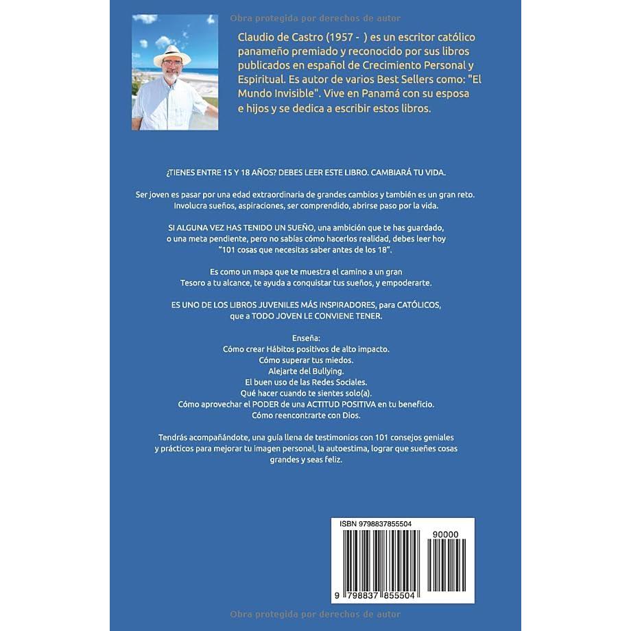 101 cosas que necesitas saber antes de los 18: para ser más Feliz (Aventuras de Fe. Historias para crecer en familia) (Spanish Edition)