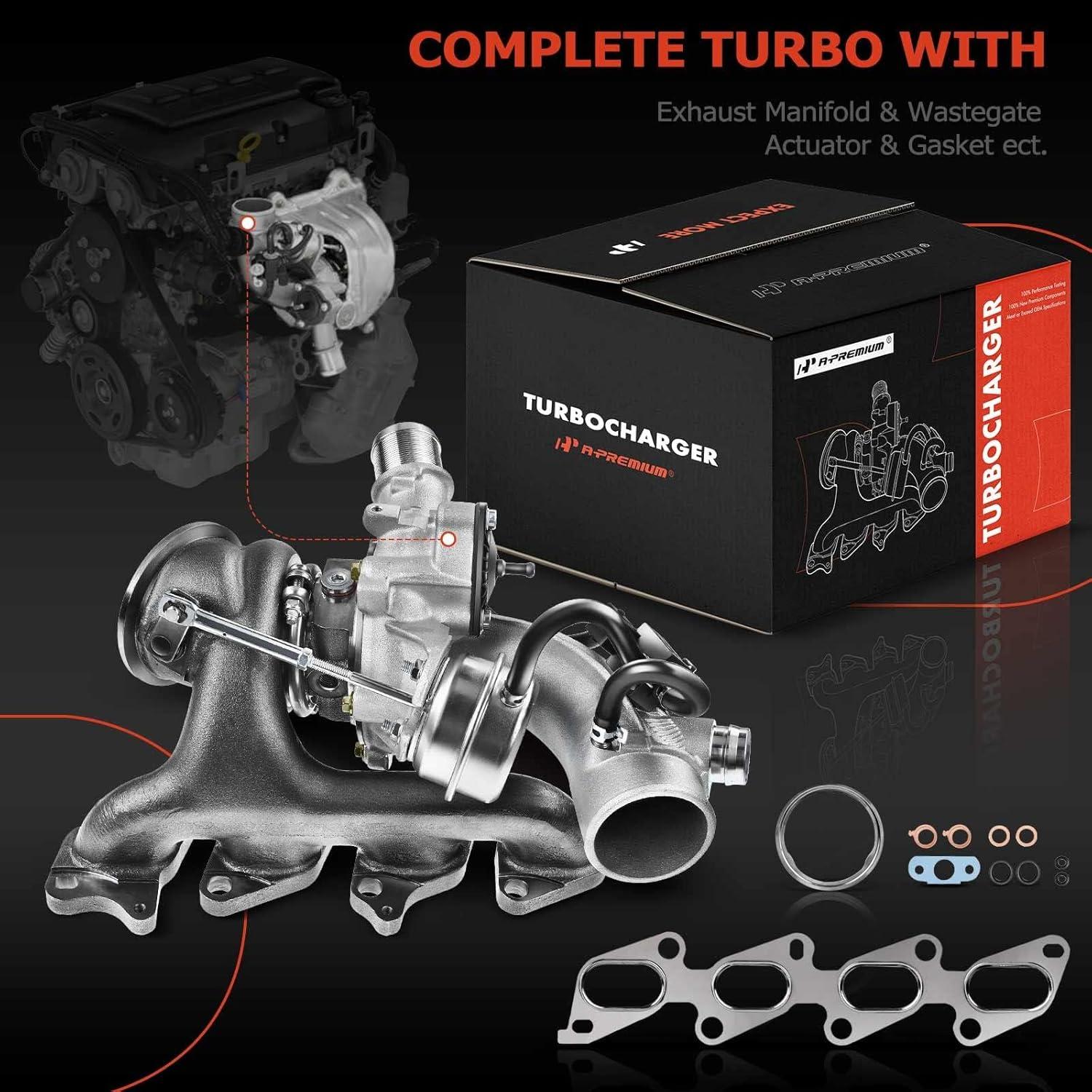 Turbo Turboalimentador A-Premium con Kit de Junta 1.4L GM