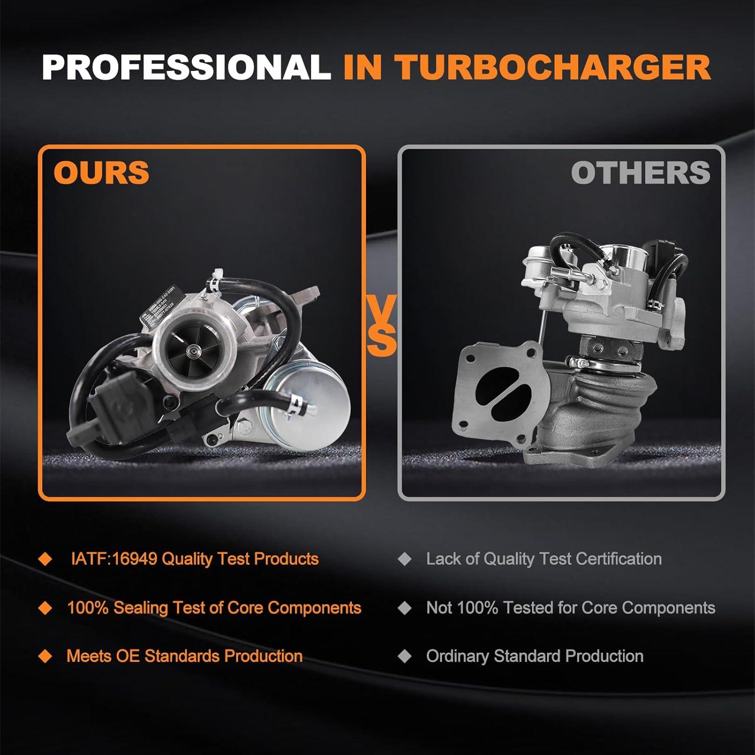 Turbocompresor TOPAZ TD04L 2.0L Compatible Chevy Buick 2014-2022