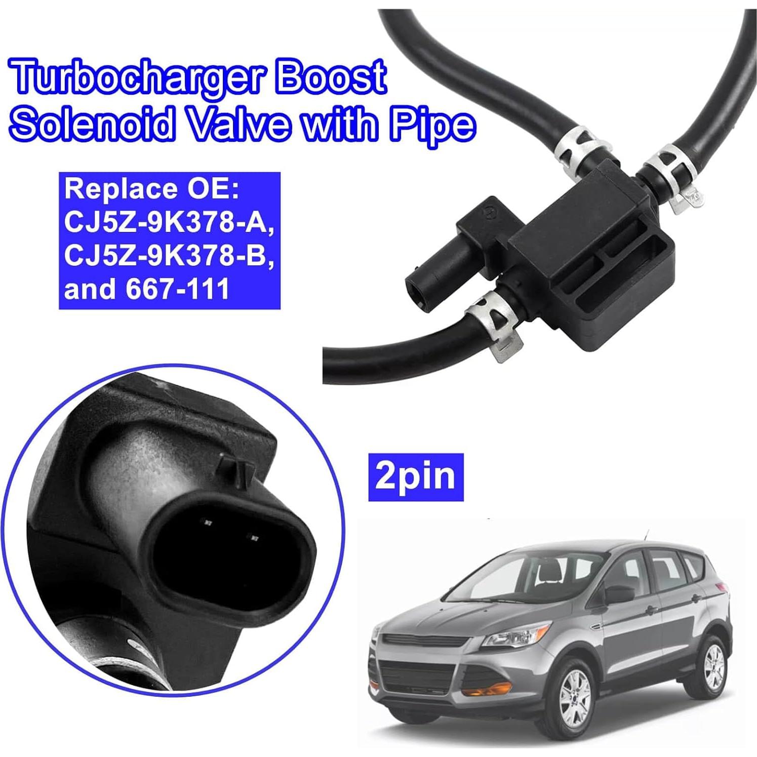 Válvula de Solenoide Turbo Ford 1.6L 2013-2016 CJ5Z-9K378