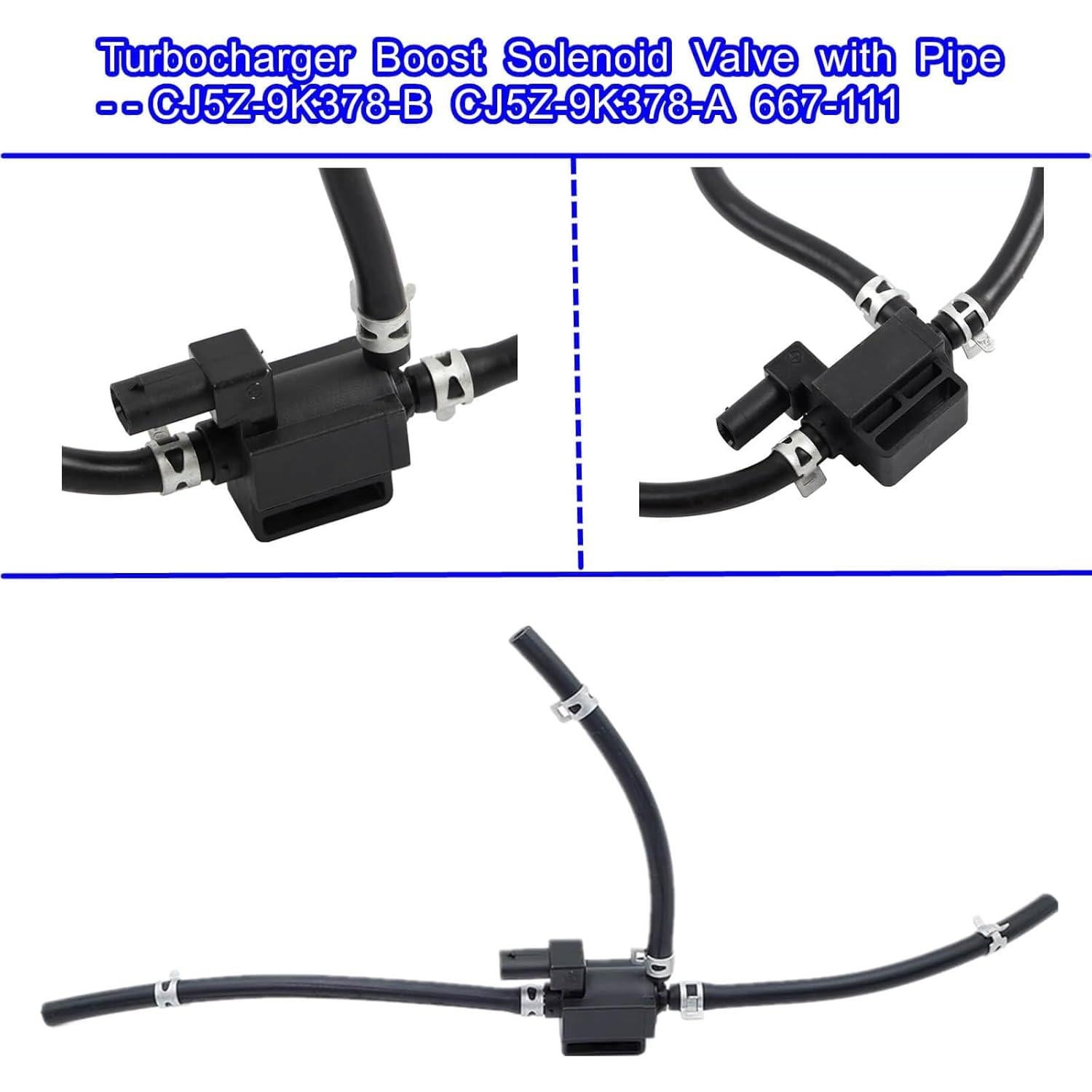 Válvula de Solenoide Turbo Ford 1.6L 2013-2016 CJ5Z-9K378