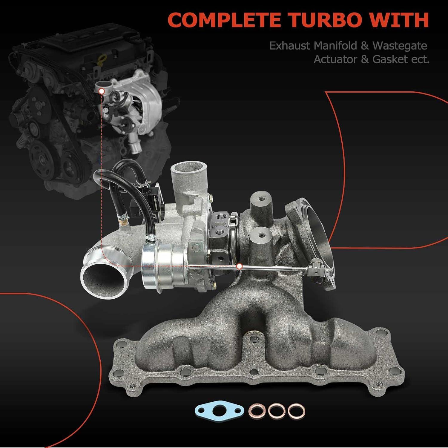 Turboalimentador A-Premium K03 Completo con Junta y Actuador