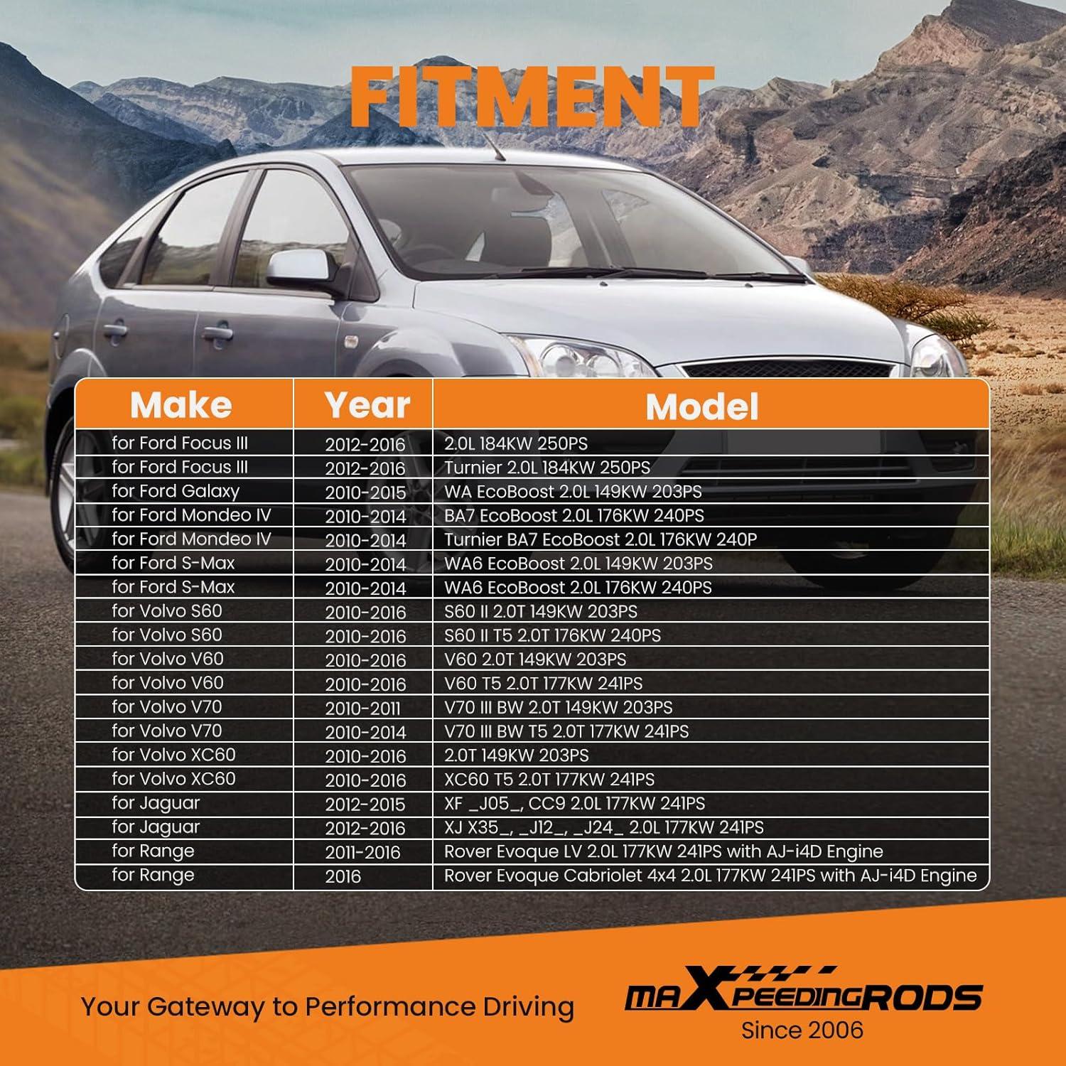 Turbo Turboalimentador maXpeedingrods K03 para Ford y Volvo