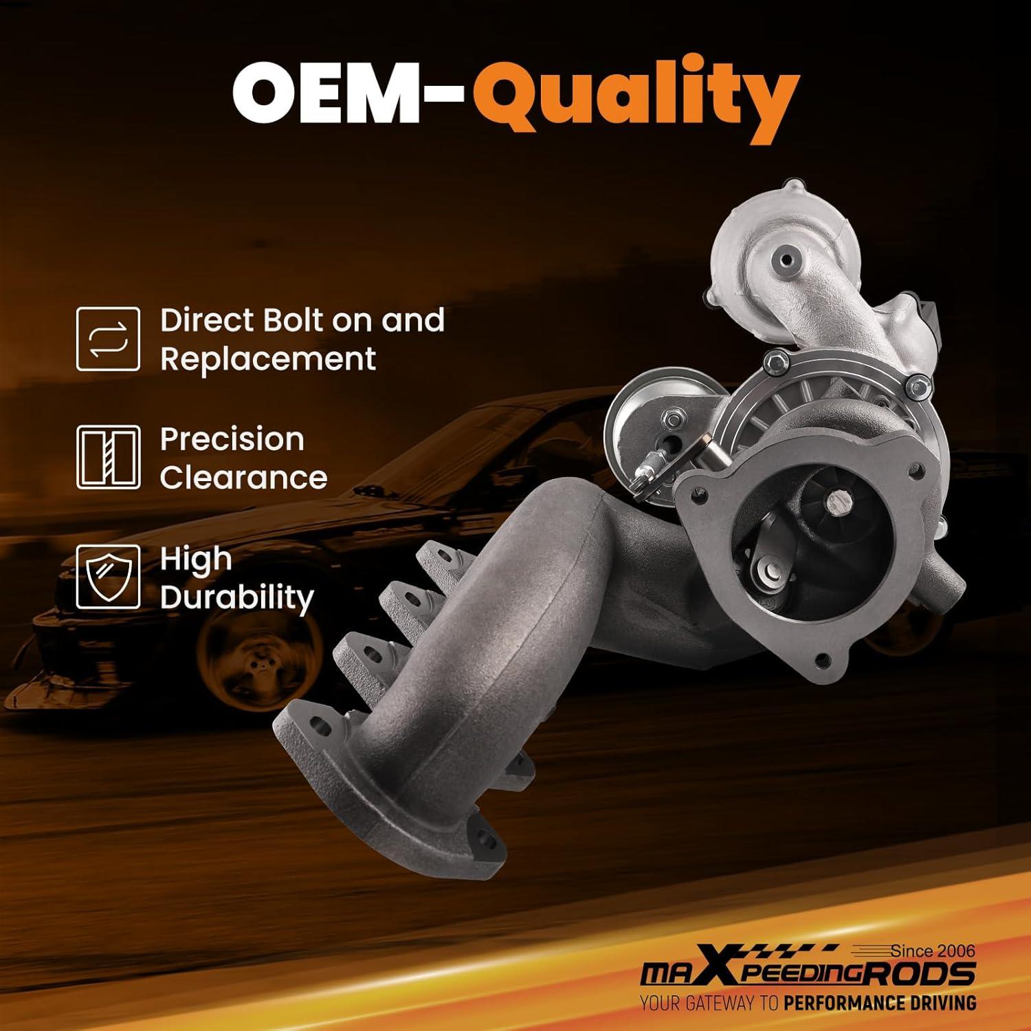 Turbo Turboalimentador maXpeedingrods para Mercedes-Benz C250 E250 SLK250 1.8L