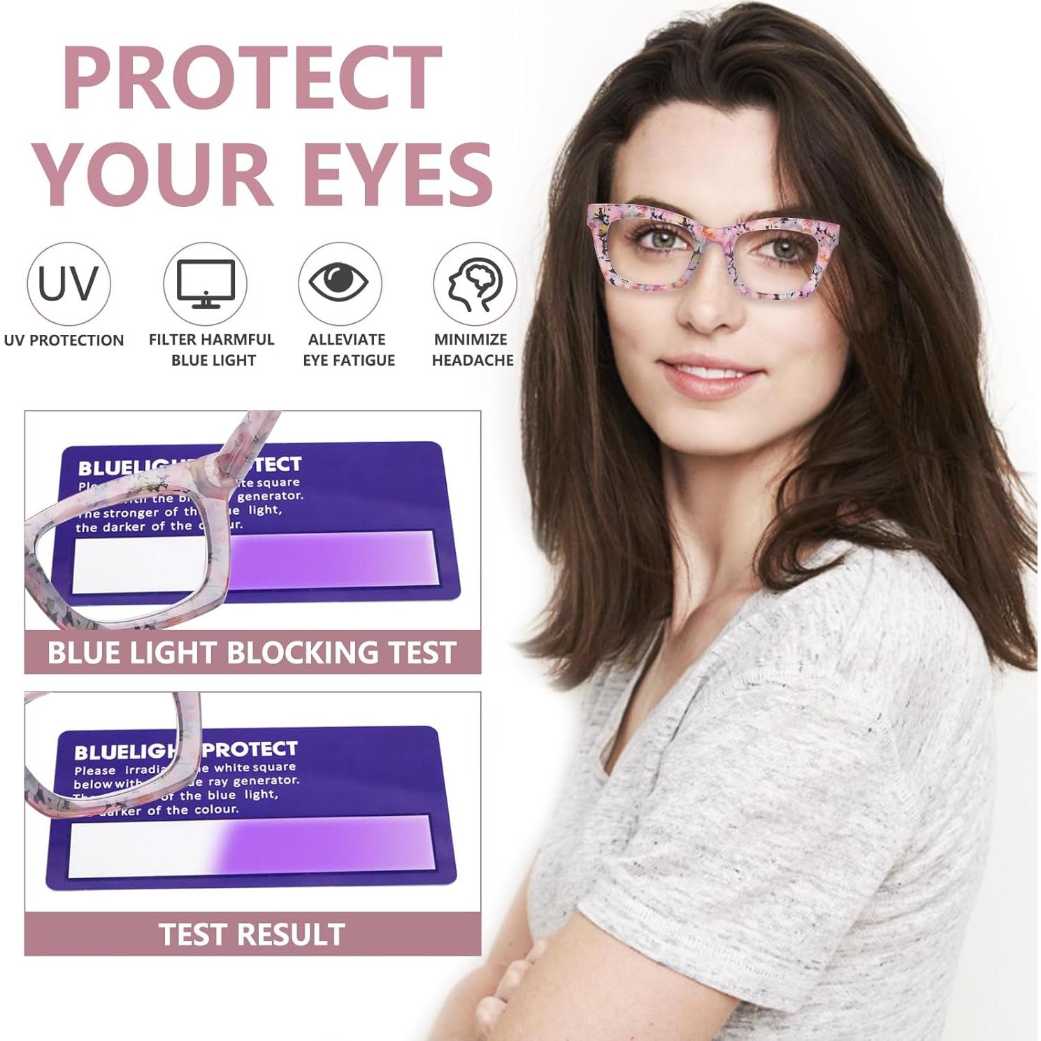 Gafas de Lectura SIGVAN 6 Estilo Oprah Bloqueo Luz Azul