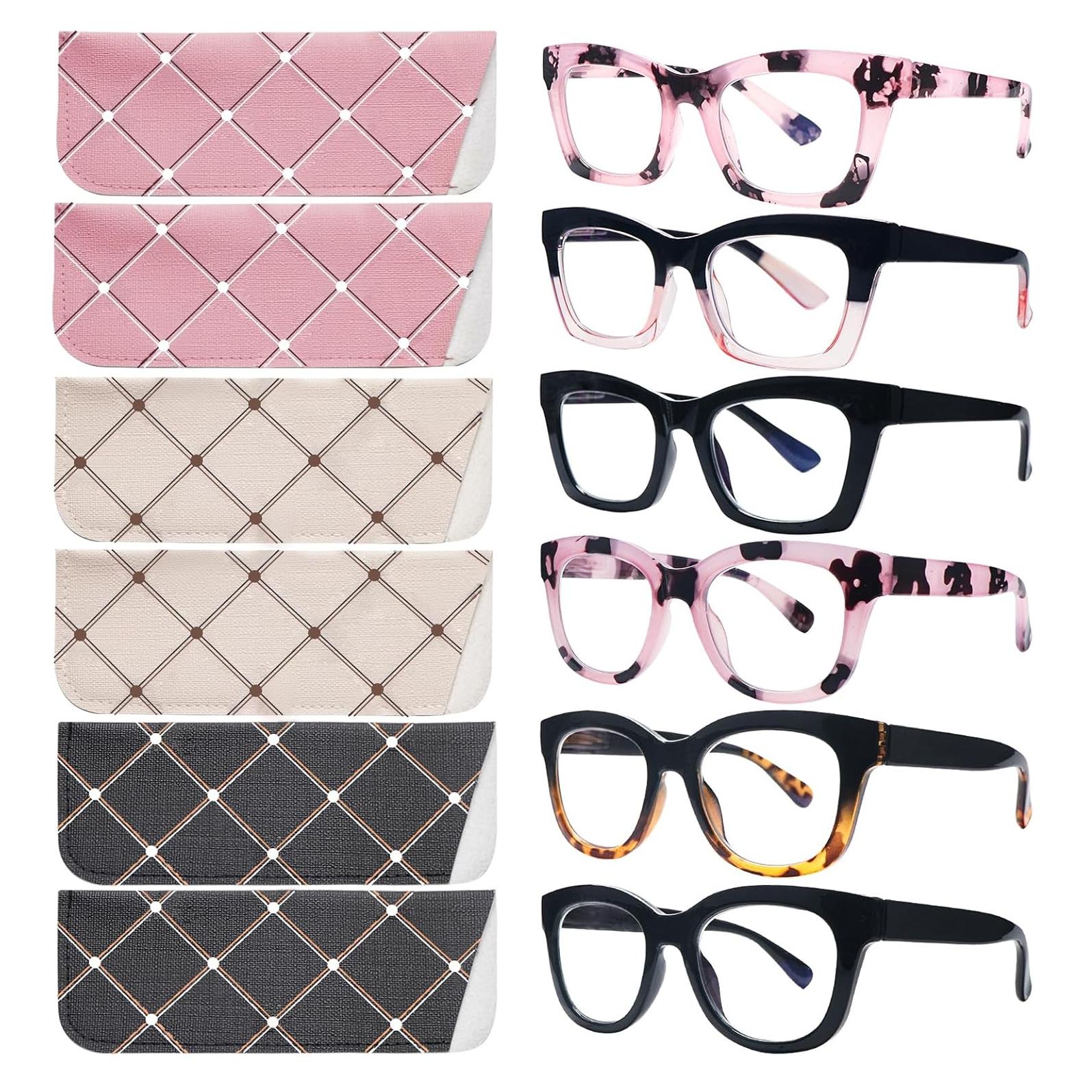 Gafas de Lectura SIGVAN 6 Pack Estilo Oprah 2.75x