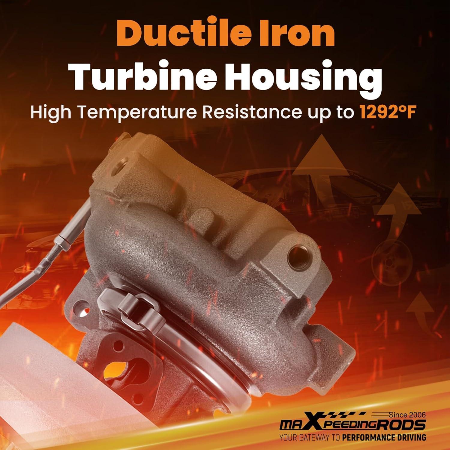 Turbo Turboalimentador maXpeedingrods para Toyota Supra 3.0L 1987-1994