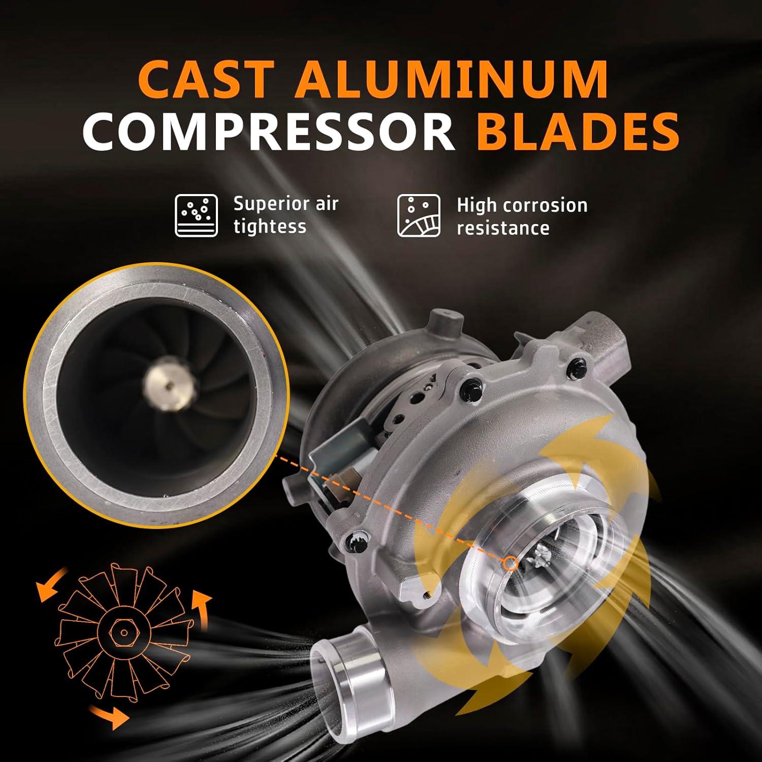 Turbocompresor TOPAZ GT3782VA para Ford F250 F350 6.0L Diesel