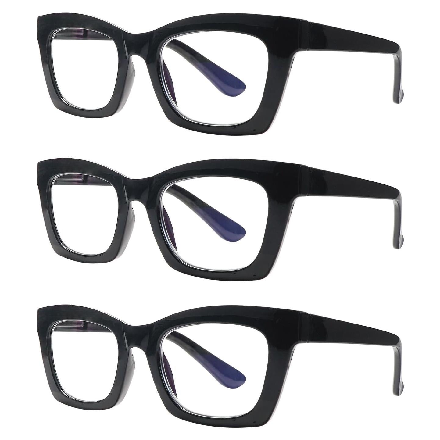 Gafas de Lectura SIGVAN 3 Piezas Estilo Oprah con Filtro UV