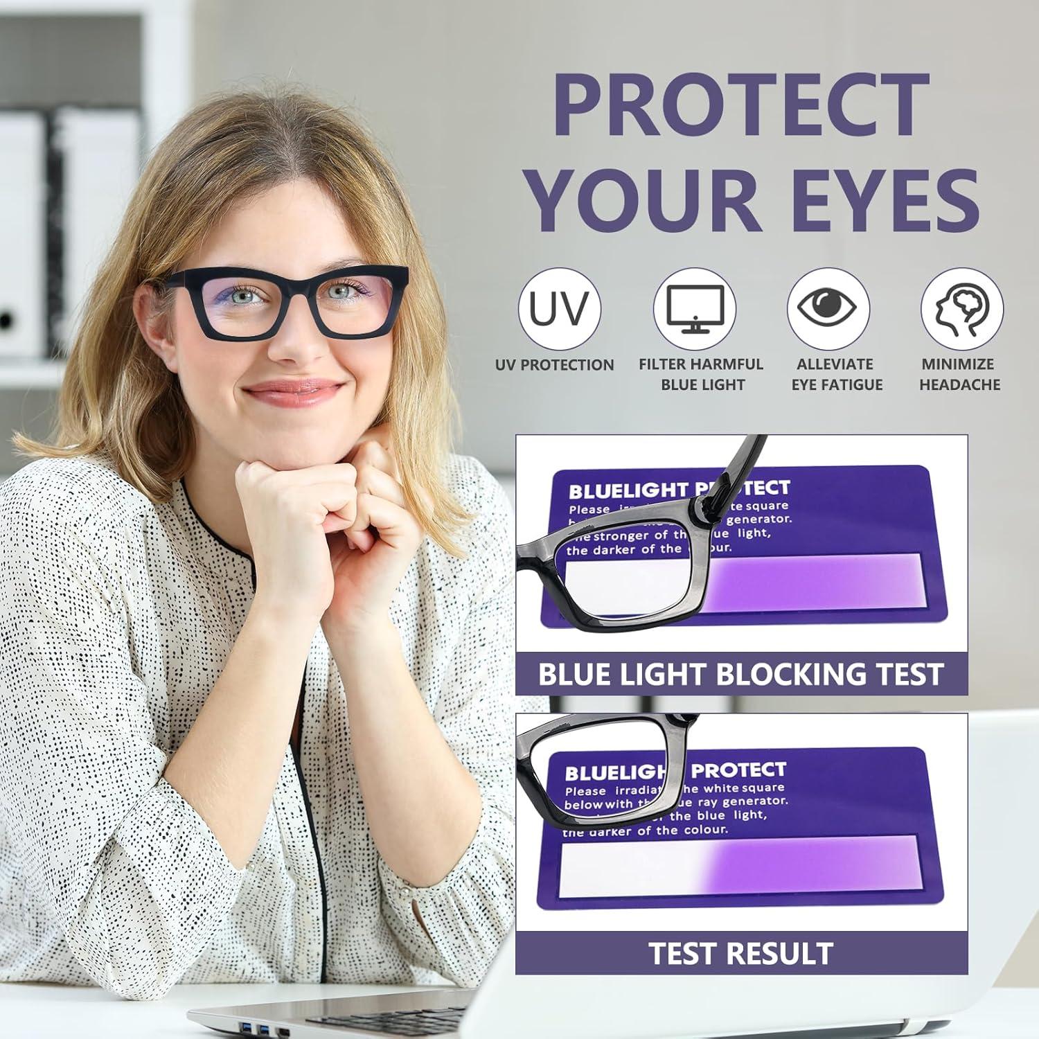 Gafas de Lectura SIGVAN 3 Piezas Estilo Oprah con Filtro UV