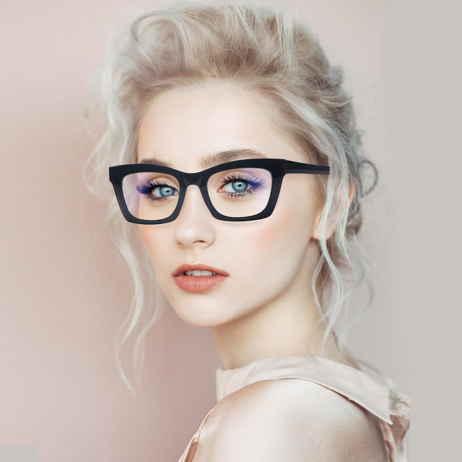 Gafas de Lectura SIGVAN 3 Pares Estilo Oprah con Filtro UV