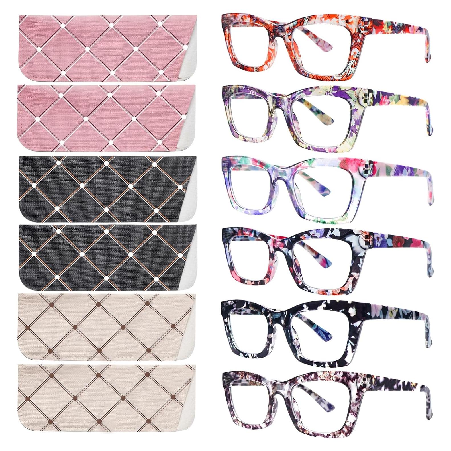 Gafas de Lectura SIGVAN 6 Pack Estilo Oprah 2.0x