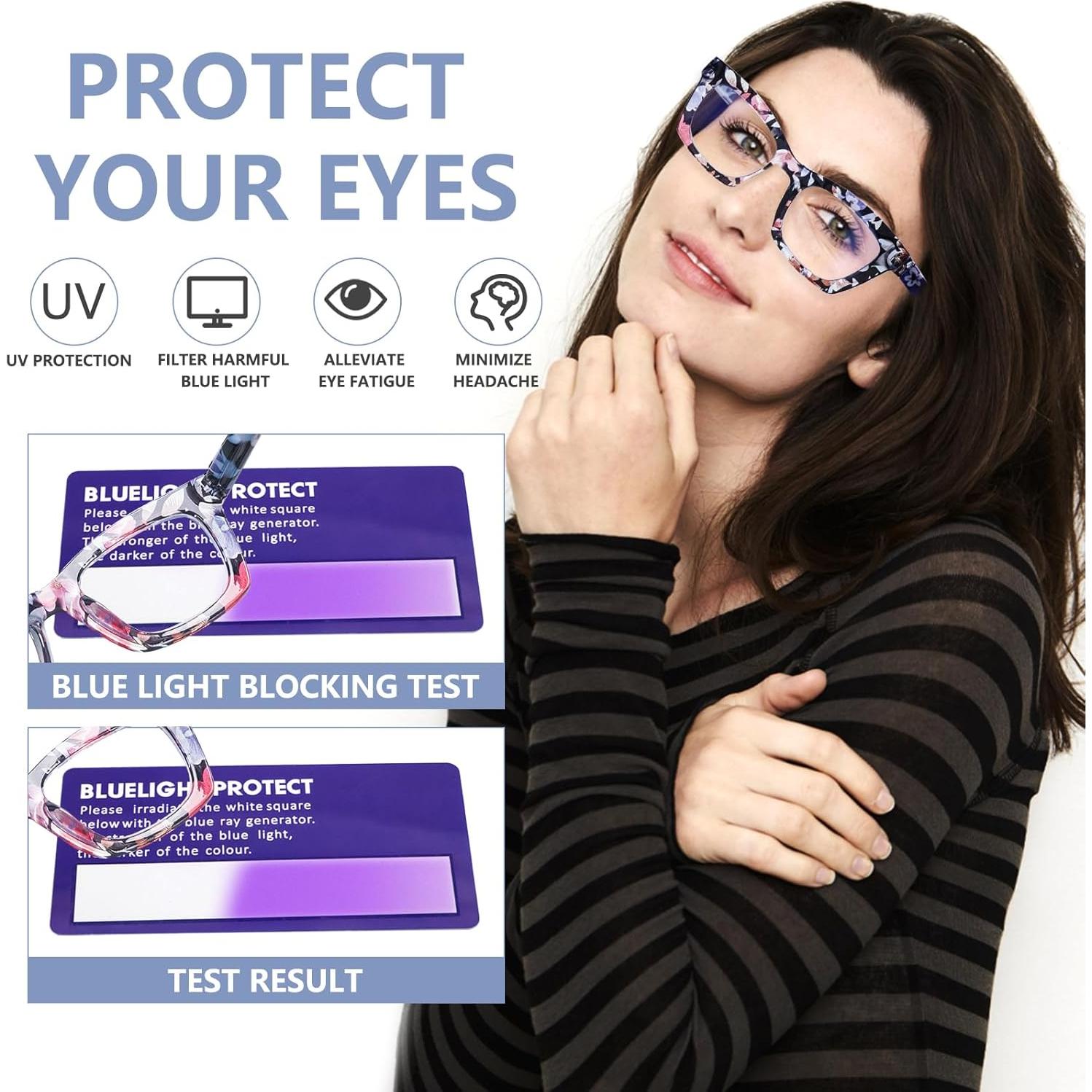 Gafas de Lectura SIGVAN 6 Pack Estilo Oprah 2.0x