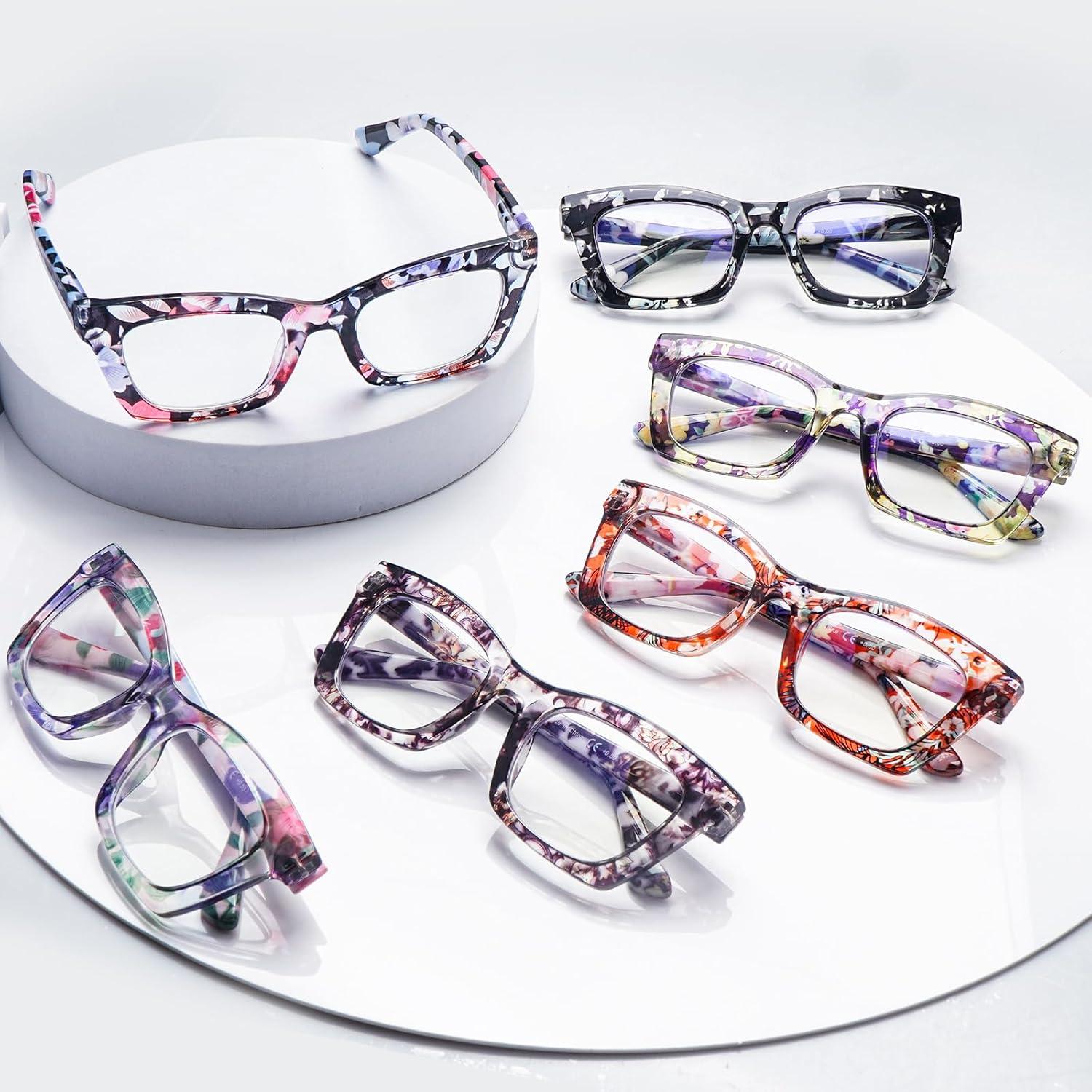 Gafas de Lectura SIGVAN 6 Pack Estilo Oprah 2.0x