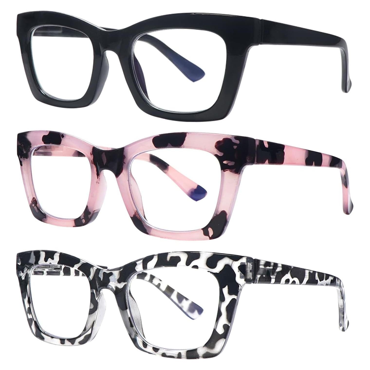 Gafas de Lectura SIGVAN 4.0x Estilo Oprah con Luz Azul