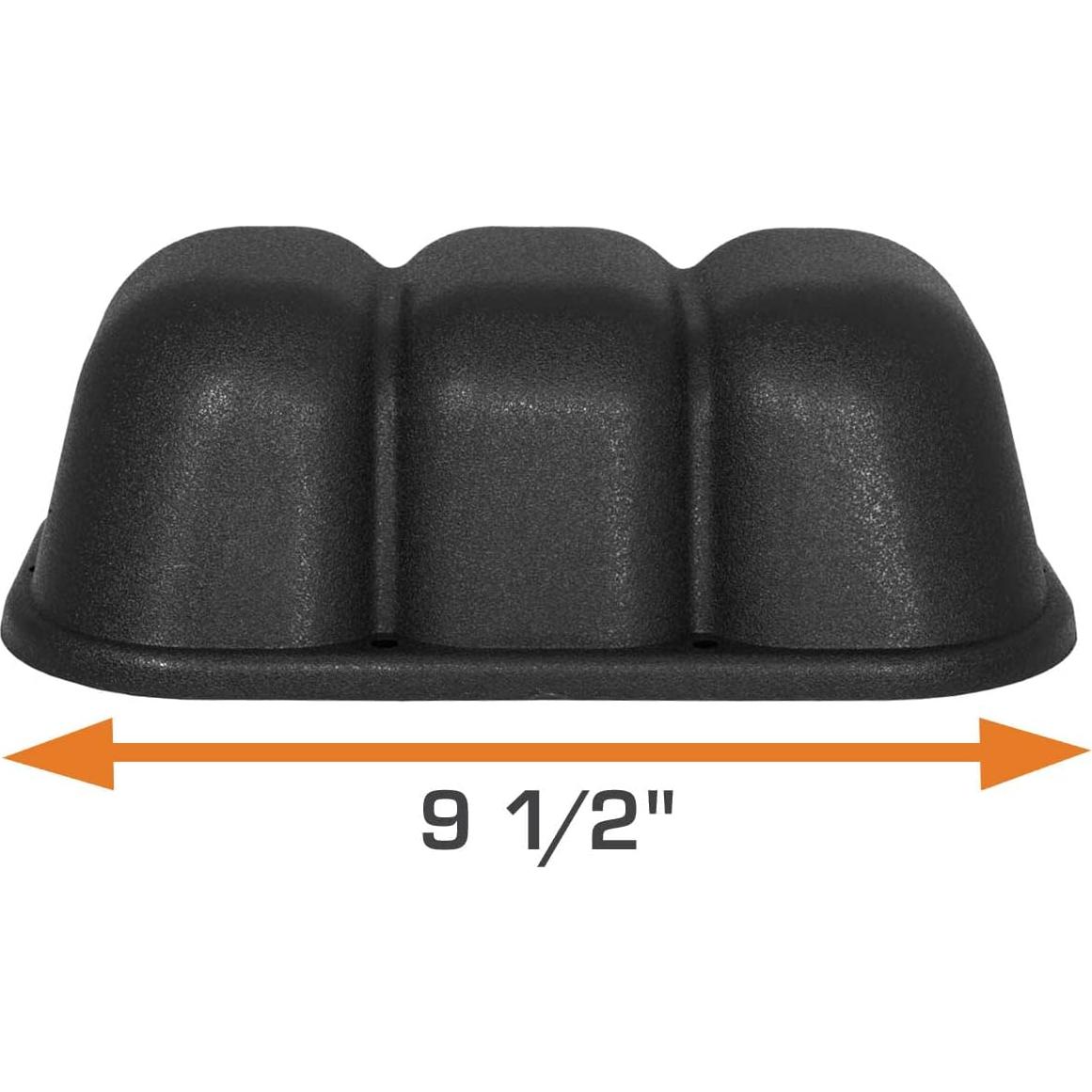 Soporte de Consola para 3 Medidores GlowShift - Universal Negro