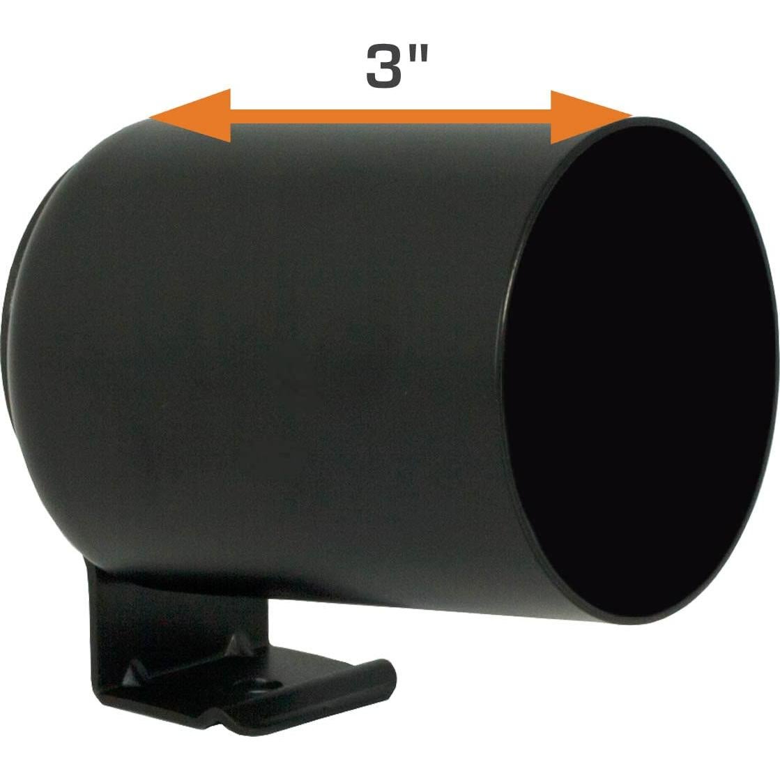 Soporte de Medidor de Tablero GlowShift Universal 52mm Negro