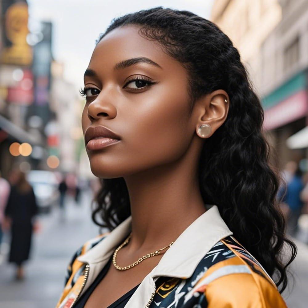 Kit de Estiramiento de Orejas de Vidrio 20PCS 1.6mm a 6mm Hipoalergénico