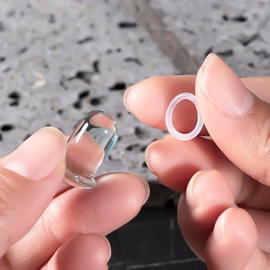 Kit de Estiramiento de Orejas de Vidrio 20PCS 1.6mm a 6mm Hipoalergénico