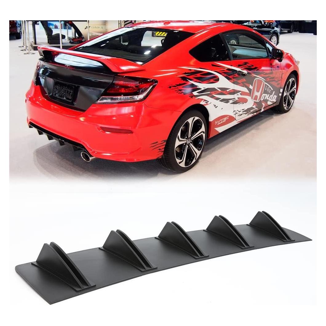 Alerón trasero universal DREAMIZER 31" negro ABS para auto