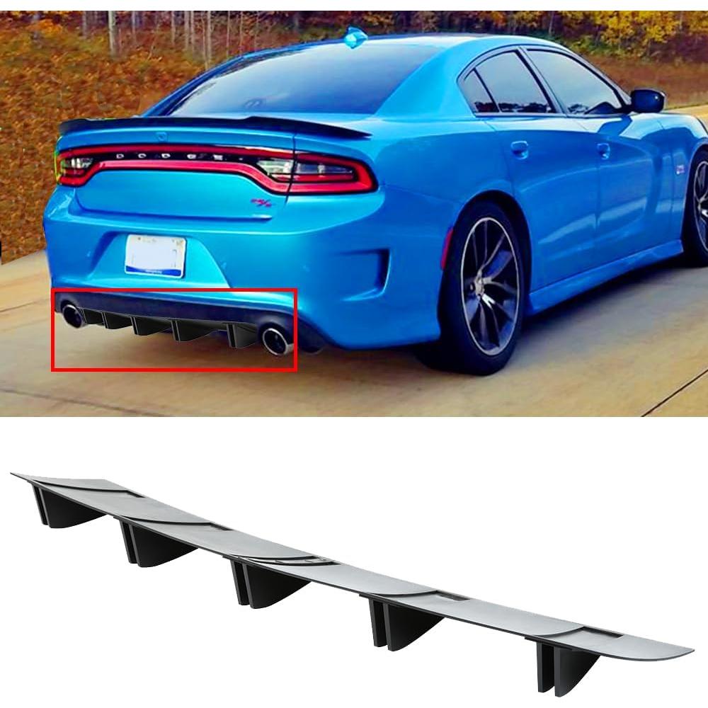 Alerón trasero universal DREAMIZER 31" negro ABS para auto