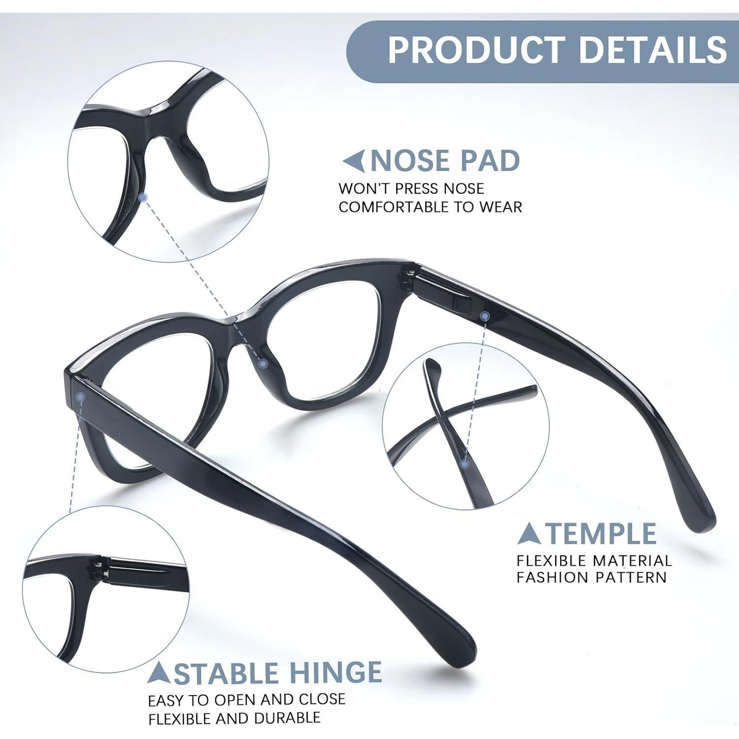 Gafas de Lectura SIGVAN 6 Pack Estilo Oprah 2.25x