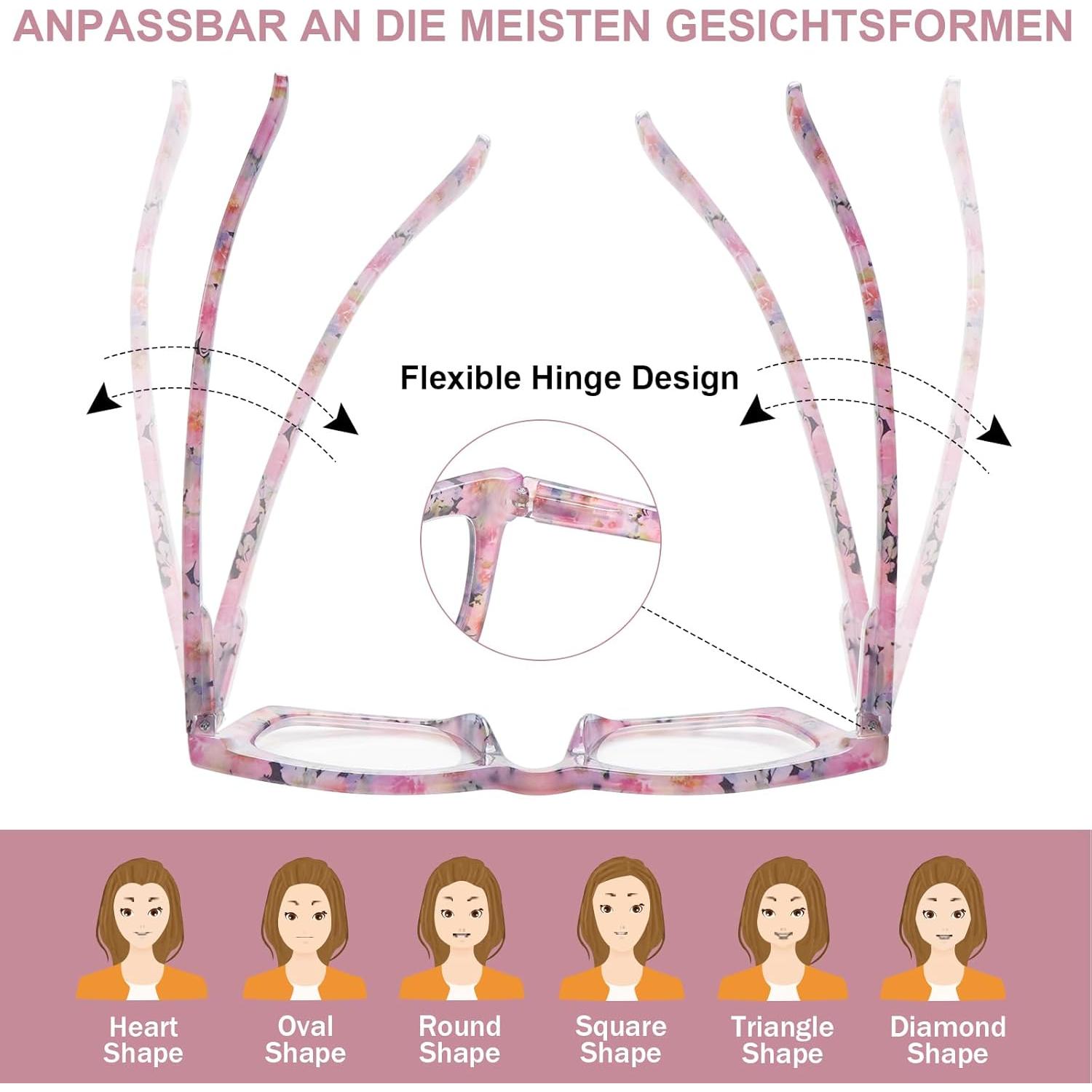 Gafas de Lectura SIGVAN 6 Pack Estilo Oprah 1.0x