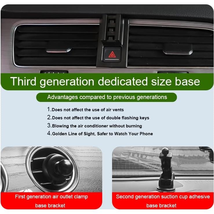 Soporte para Teléfono de Coche MikeHam para VW Golf 2015-2021