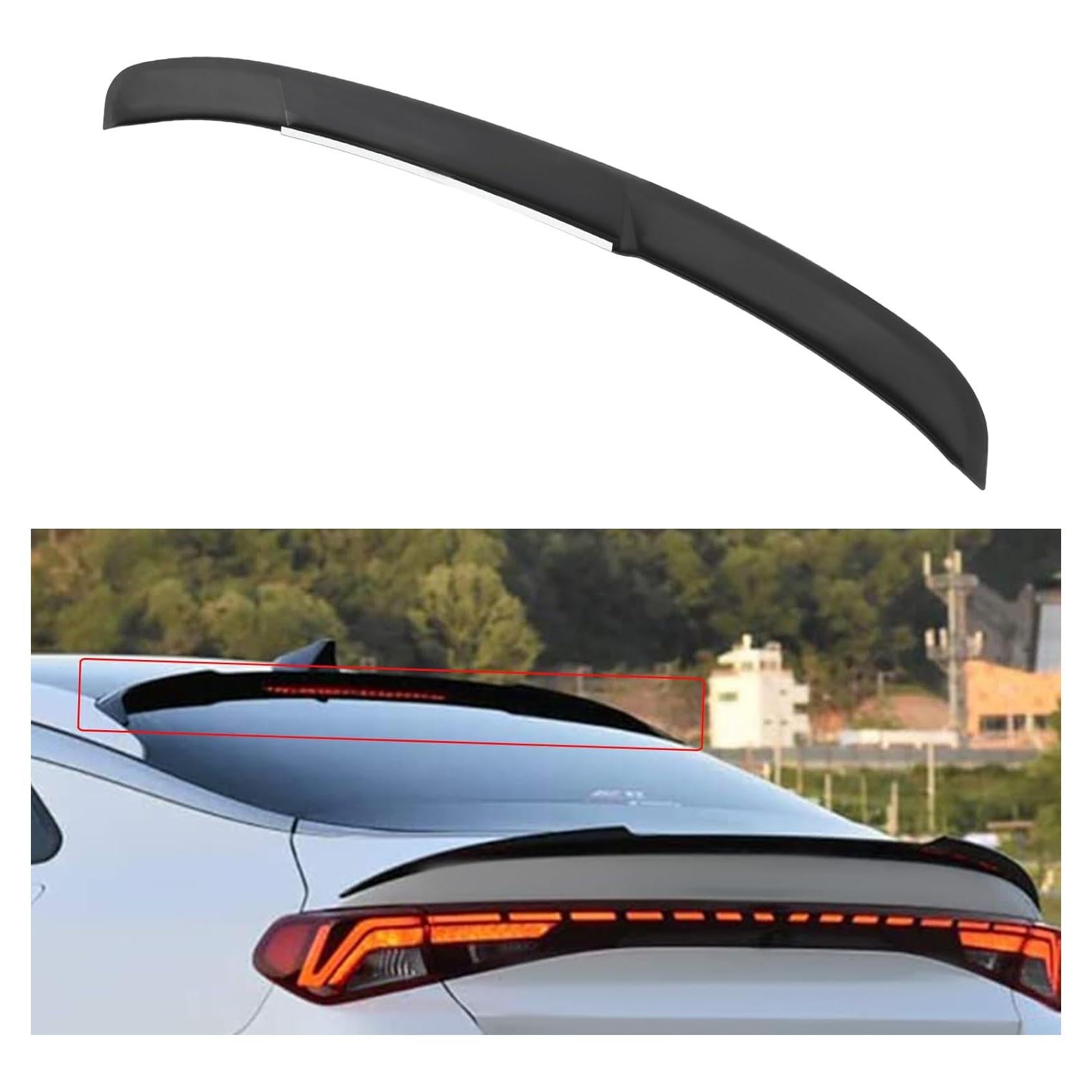 Alerón de Techo para Kia K5 2021-2023 - CCIYU ABS Negro