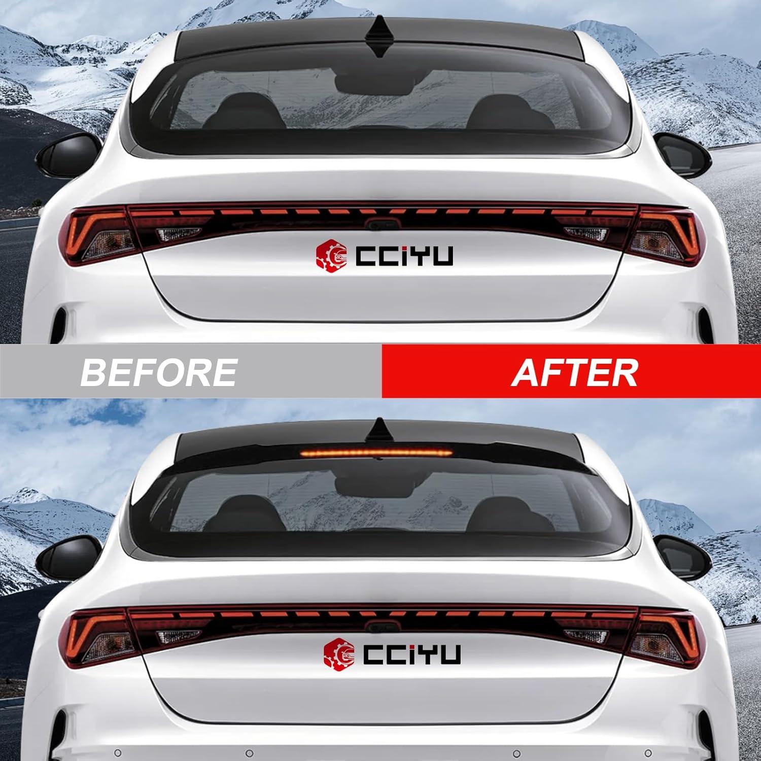 Alerón de Techo para Kia K5 2021-2023 - CCIYU ABS Negro