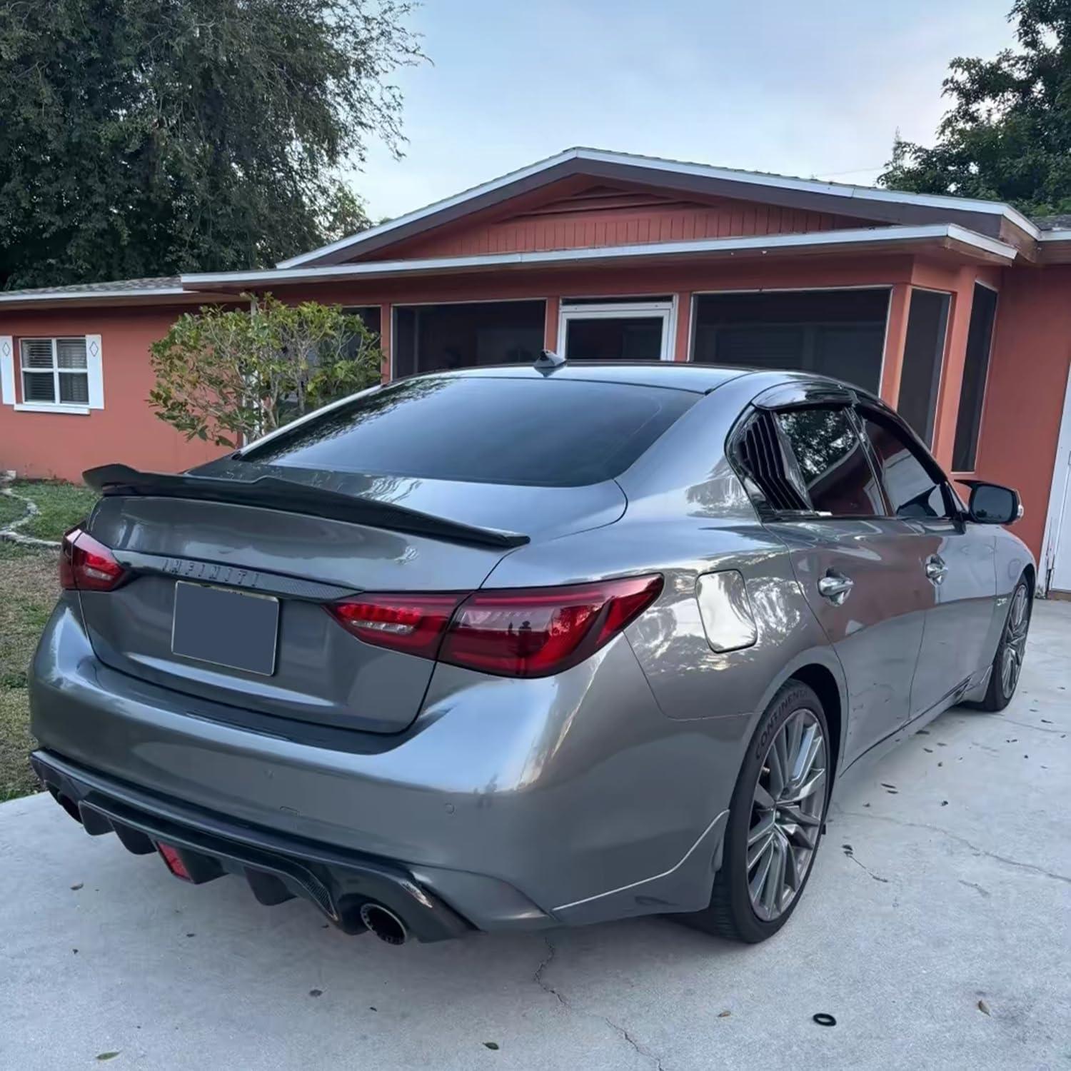 Difusor Trasero LED NEESPOC para Infiniti Q50 2018-2024