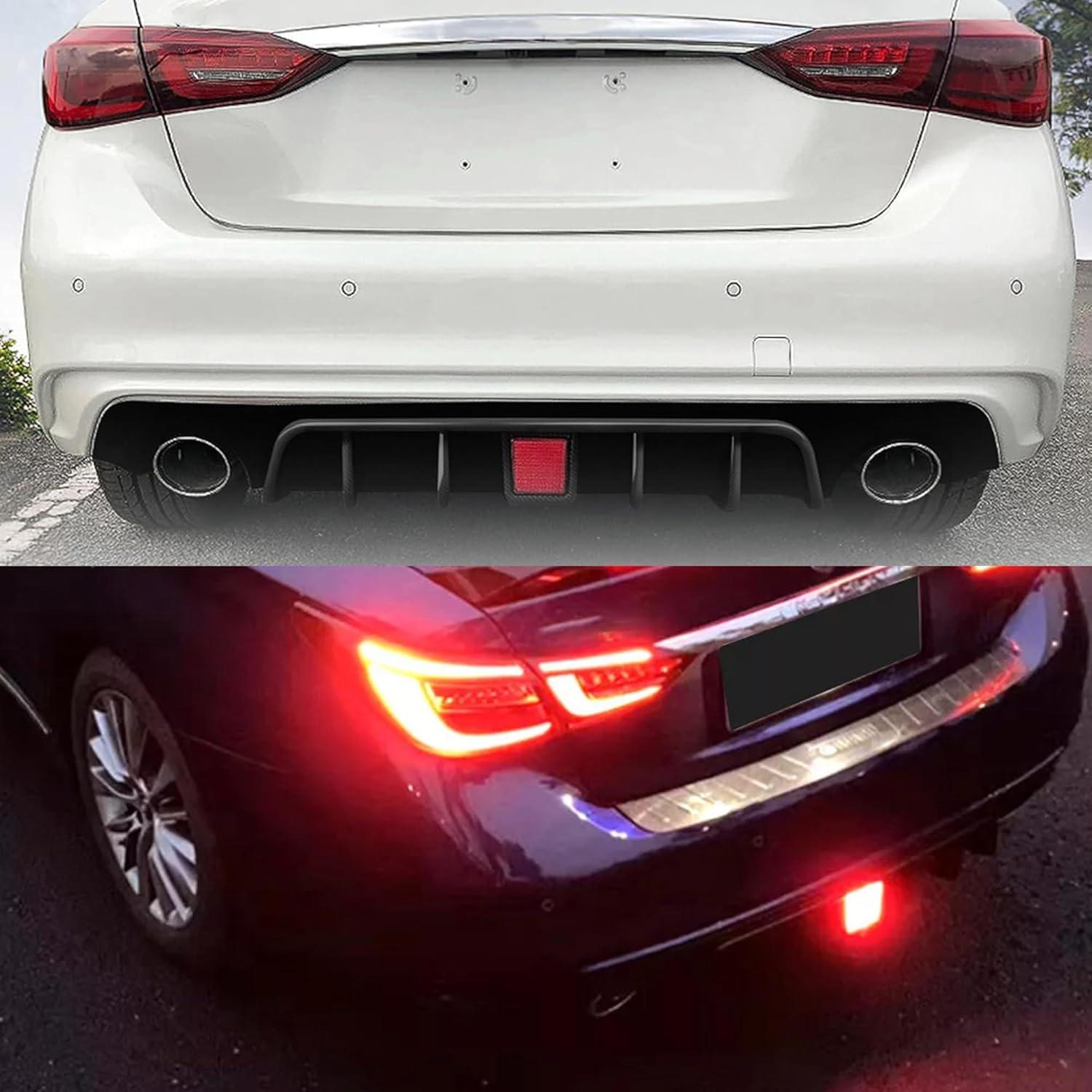 Difusor Trasero LED NEESPOC para Infiniti Q50 2018-2024