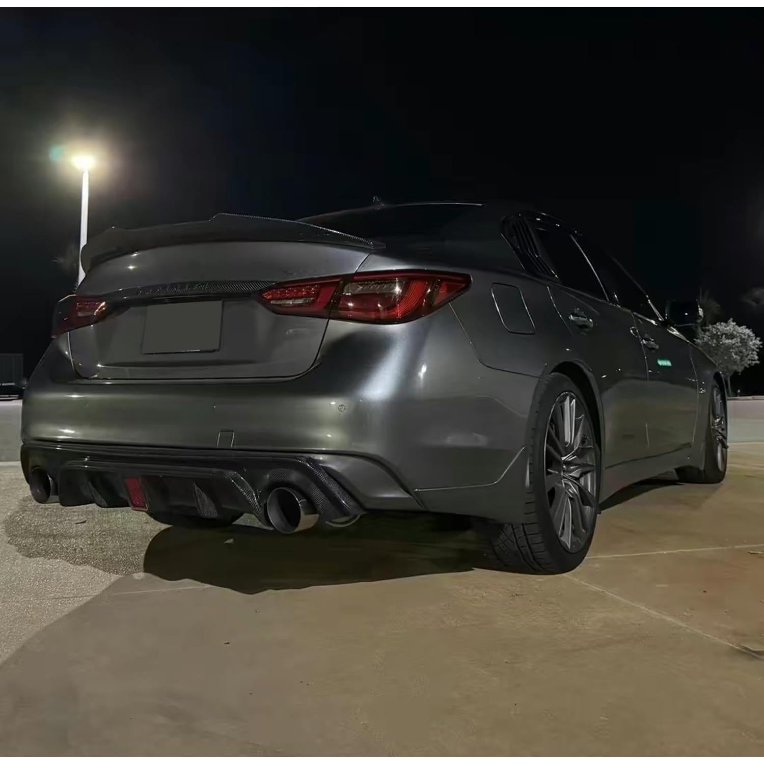 Difusor Trasero LED NEESPOC para Infiniti Q50 2018-2024