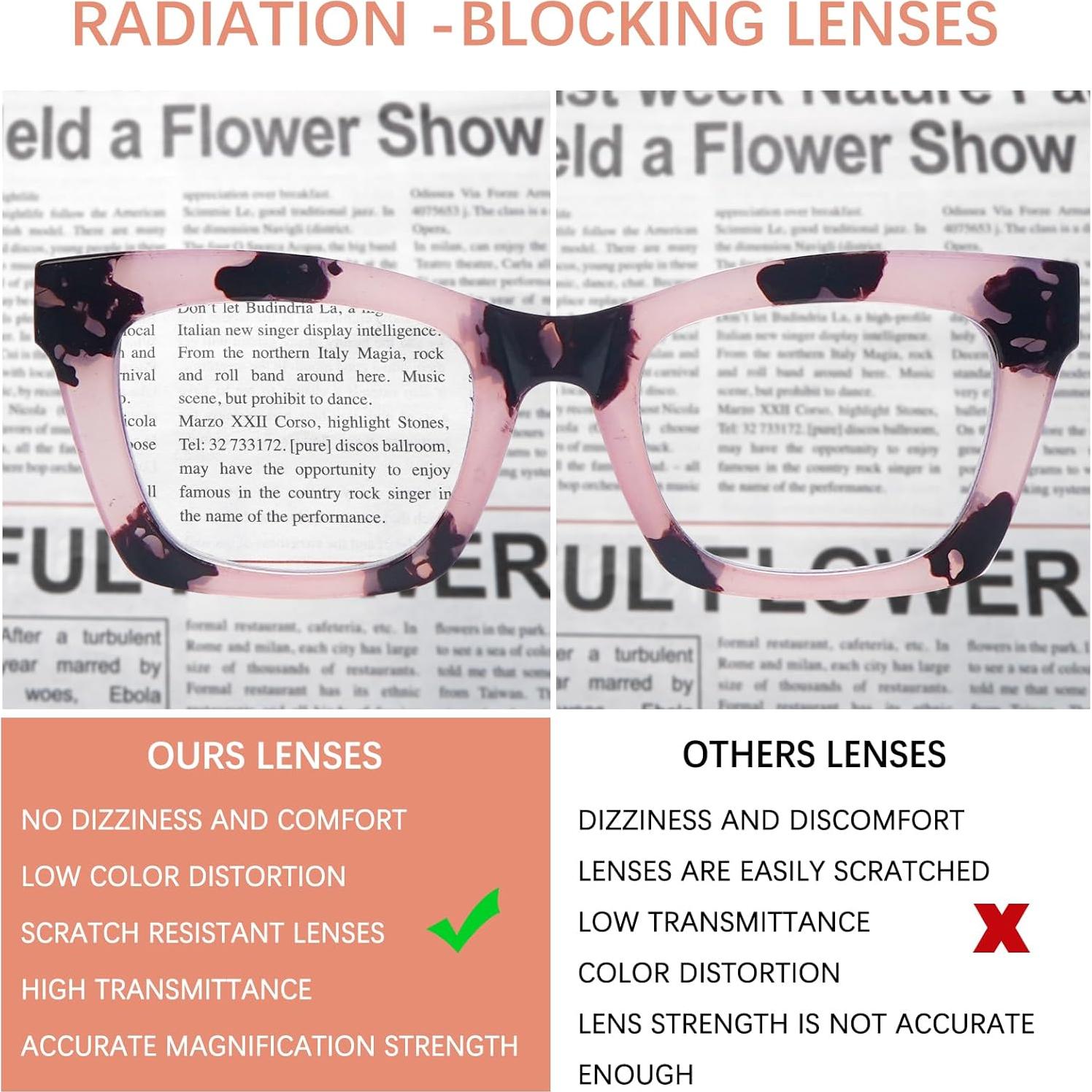 Gafas de Lectura SIGVAN 6 Pack Estilo Oprah 1.0x