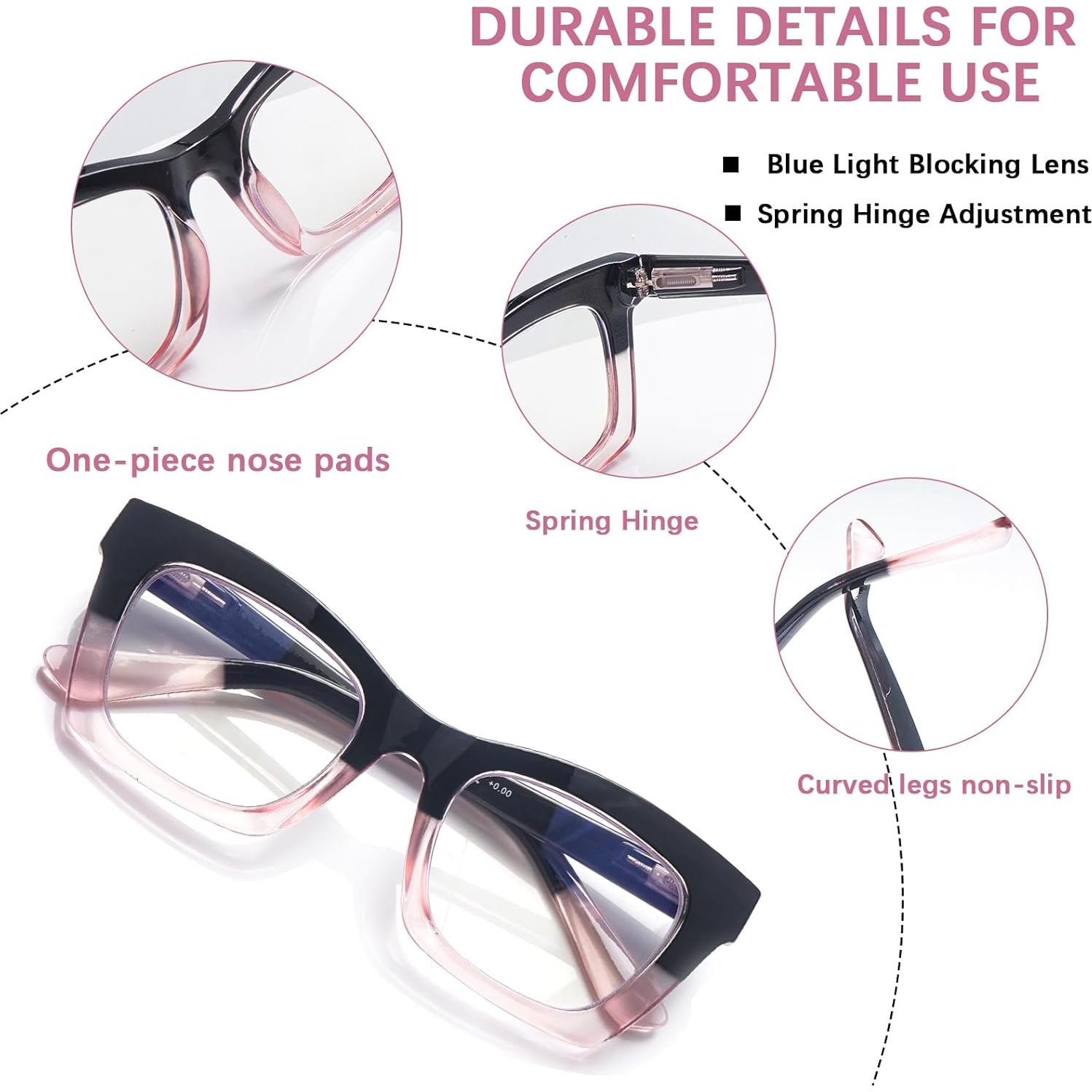 Gafas de Lectura SIGVAN 6 Pack Estilo Oprah 4.0x