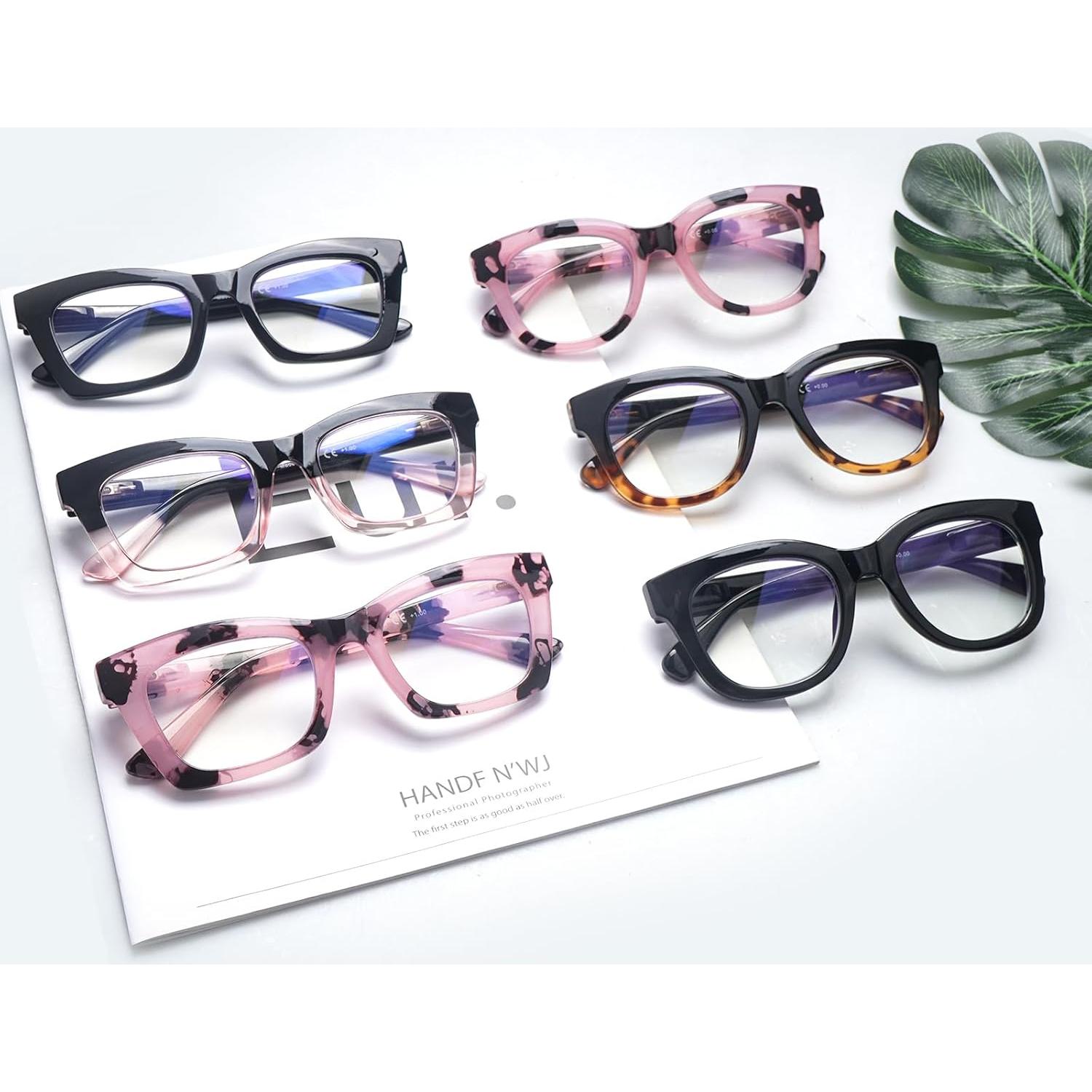 Gafas de Lectura SIGVAN 6 Pack Estilo Oprah 1.25x