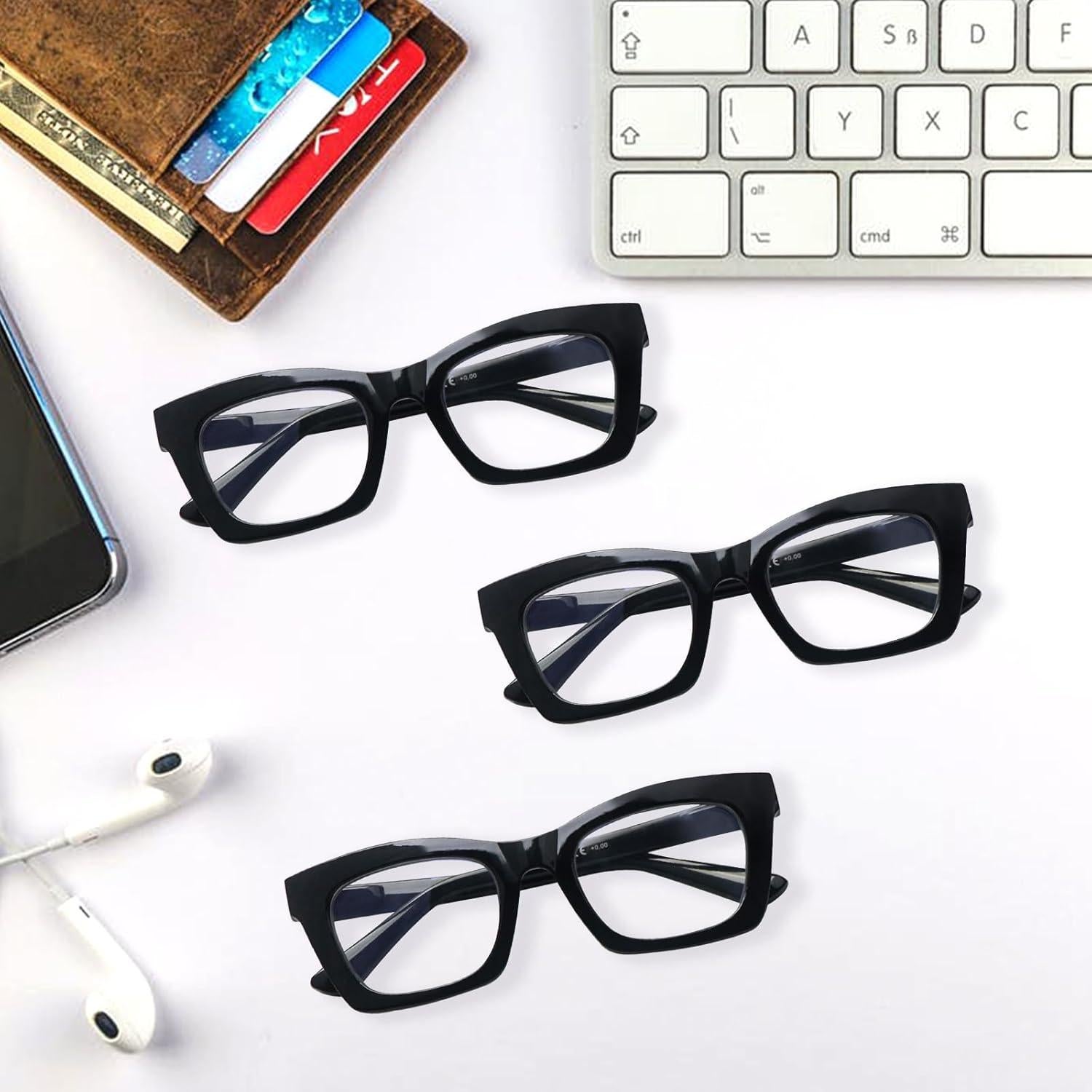 Gafas de Lectura SIGVAN 3 Piezas Estilo Oprah 2.0x