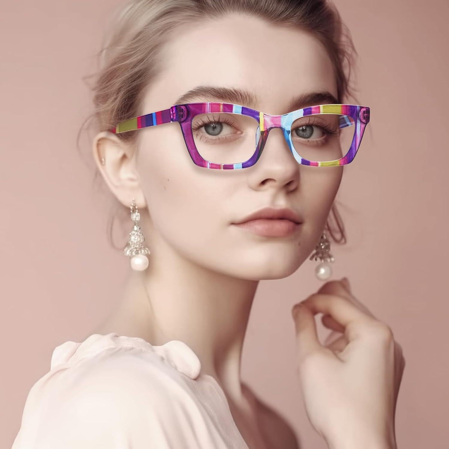 Gafas de Lectura SIGVAN 6 Pack Estilo Oprah 3.5x