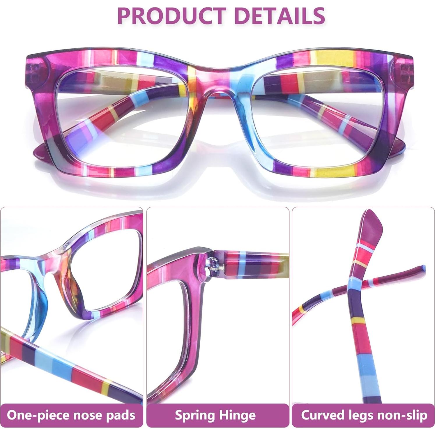 Gafas de Lectura SIGVAN 6 Pack Estilo Oprah 3.5x