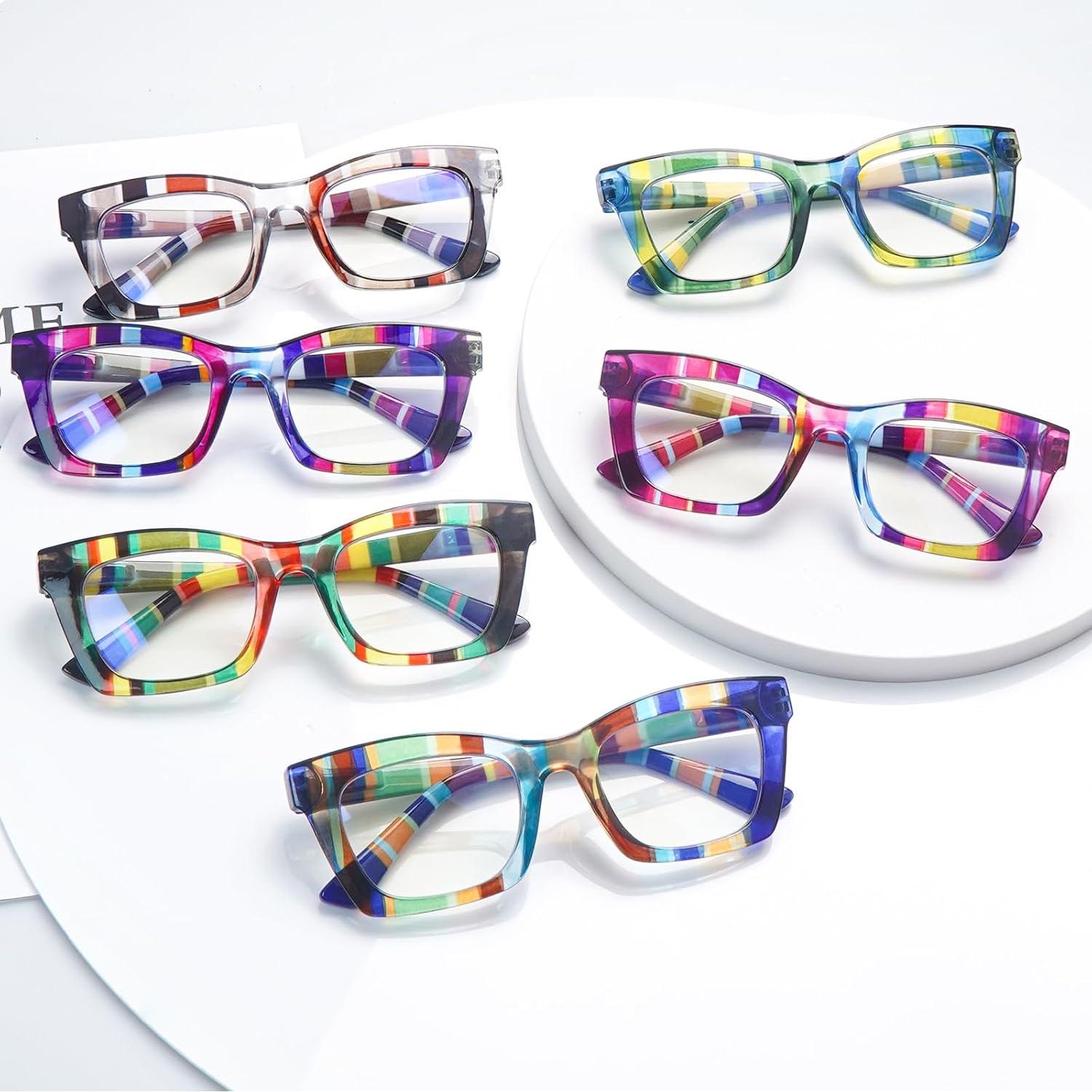 Gafas de Lectura SIGVAN 6 Pack Estilo Oprah 3.5x