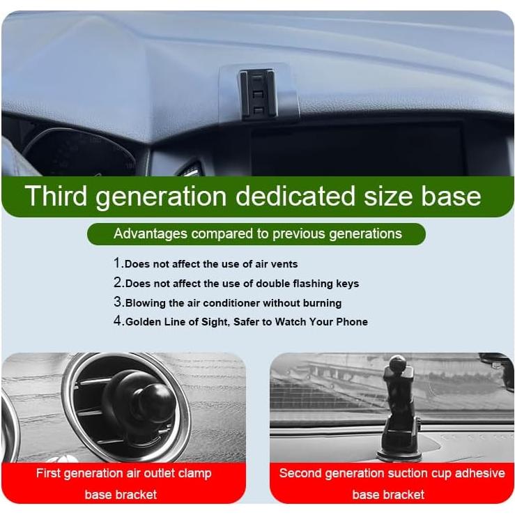 Soporte para Teléfono de Auto MikeHam para Ford Focus 2012-2018