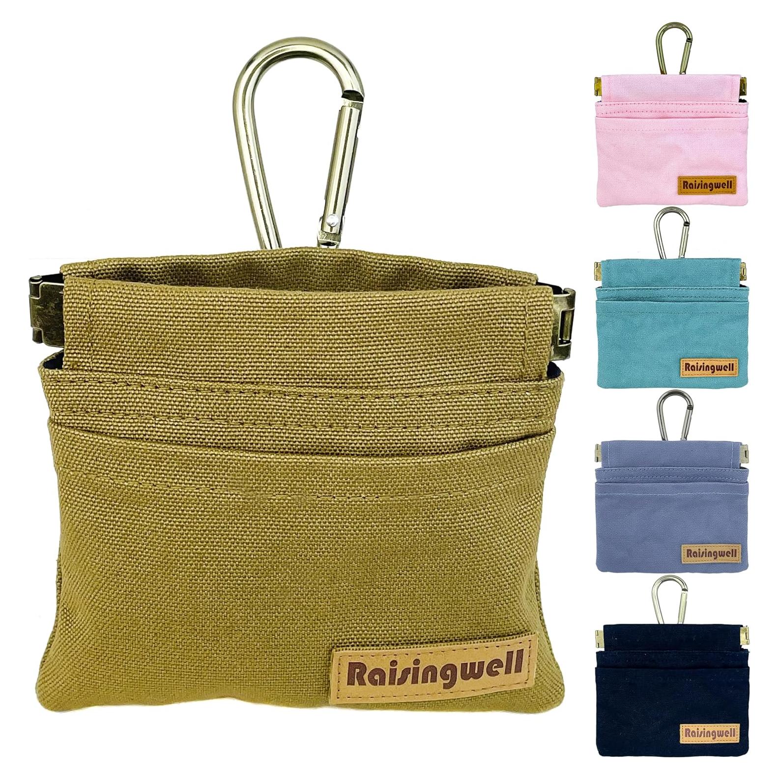 Bolsa de golosinas para perros Raisingwell DTP marrón