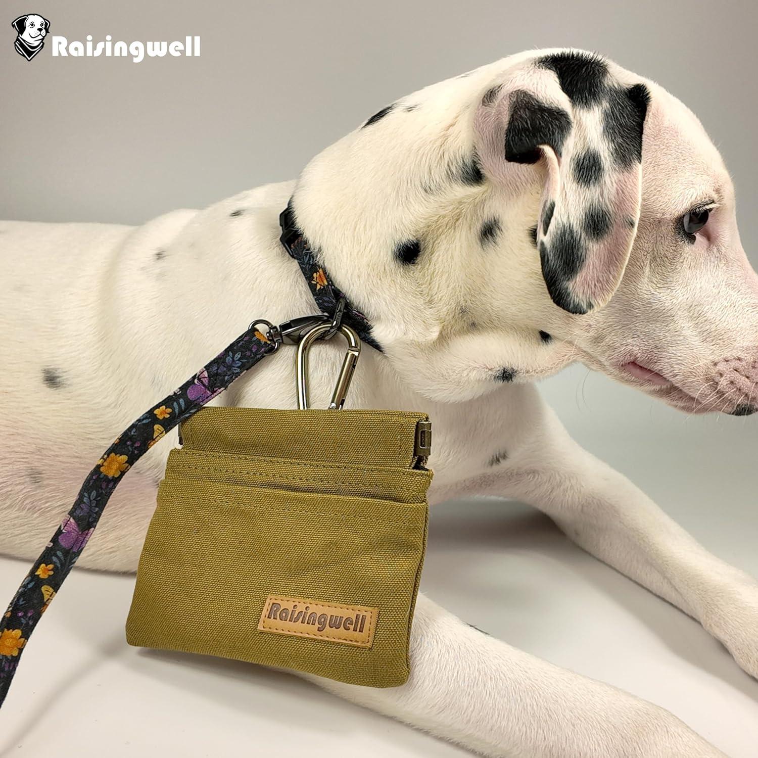 Bolsa de golosinas para perros Raisingwell DTP marrón