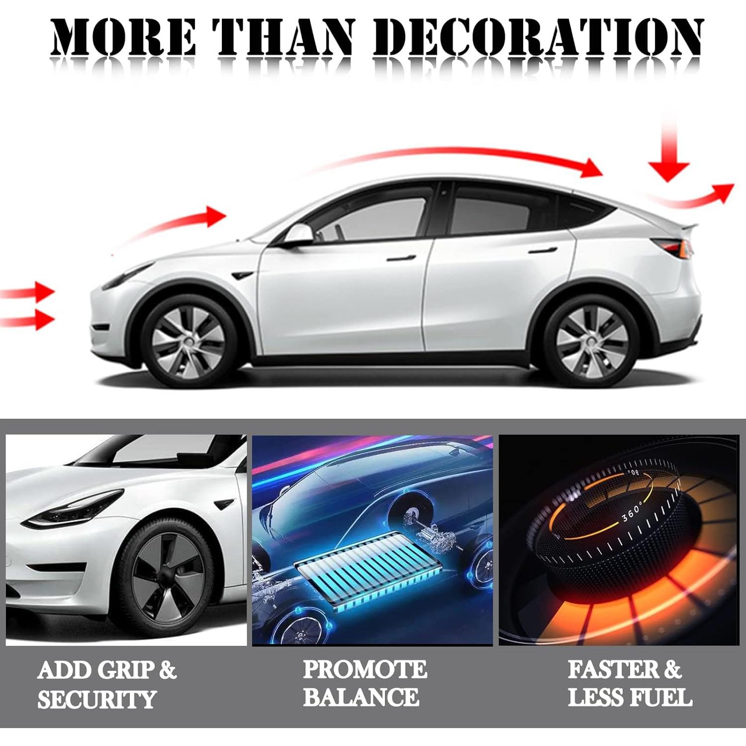 Spoiler Trasero Tesla Model 3 2017-2025 Fibra de Carbono Brillante