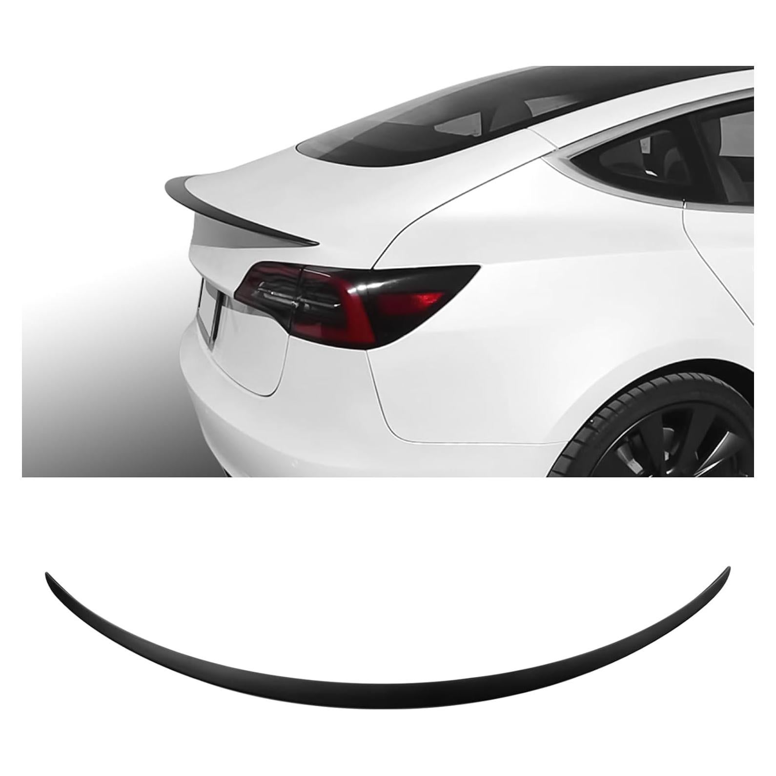 Spoiler Alerón Trasero Tesla Model 3 2017-2023 ABS Negro Mate