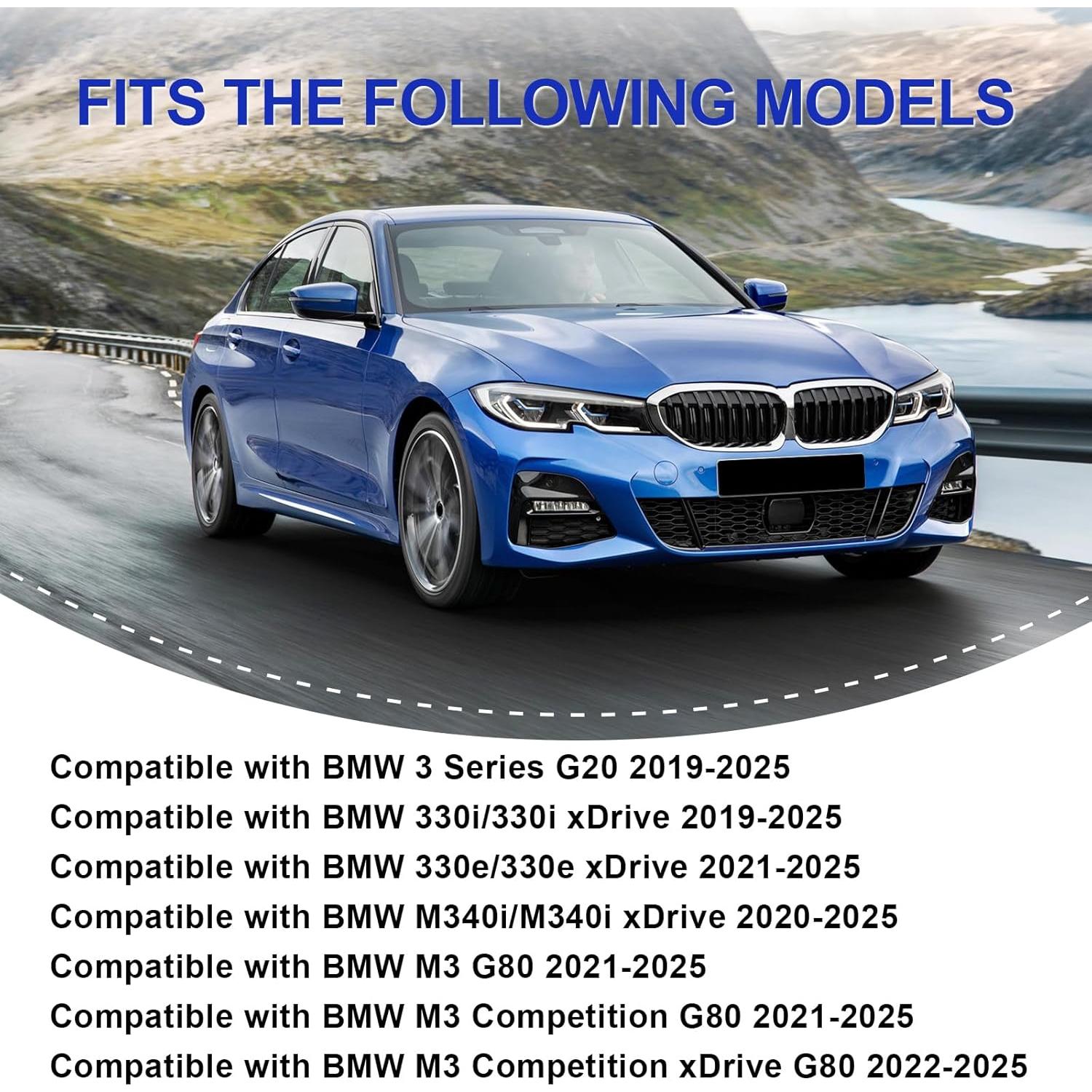 Alerón Trasero Negro Brillante Fancemot para BMW Serie 3 G20 2019-2025