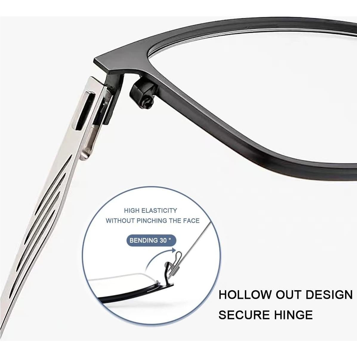 Gafas de lectura progresivas PEEPAI fotoquímicas con luz azul